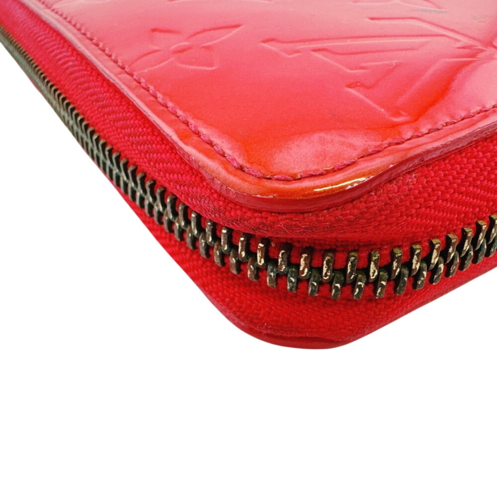 Louis Vuitton LOUIS VUITTON M90200 Zippy Wallet, Round Zipper, Vernis Leather, Long Red Size ONE SIZE - 6 Thumbnail