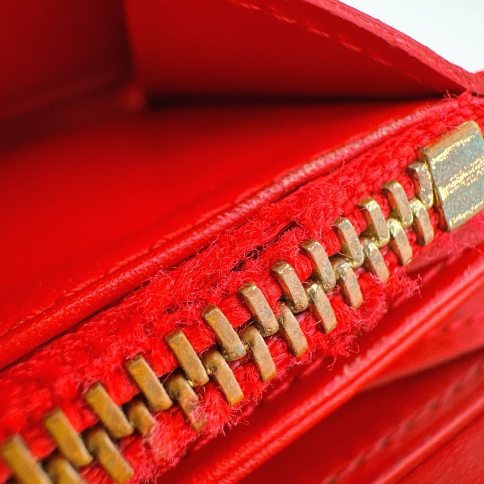Louis Vuitton LOUIS VUITTON M90200 Zippy Wallet, Round Zipper, Vernis Leather, Long Red Size ONE SIZE - 11 Thumbnail