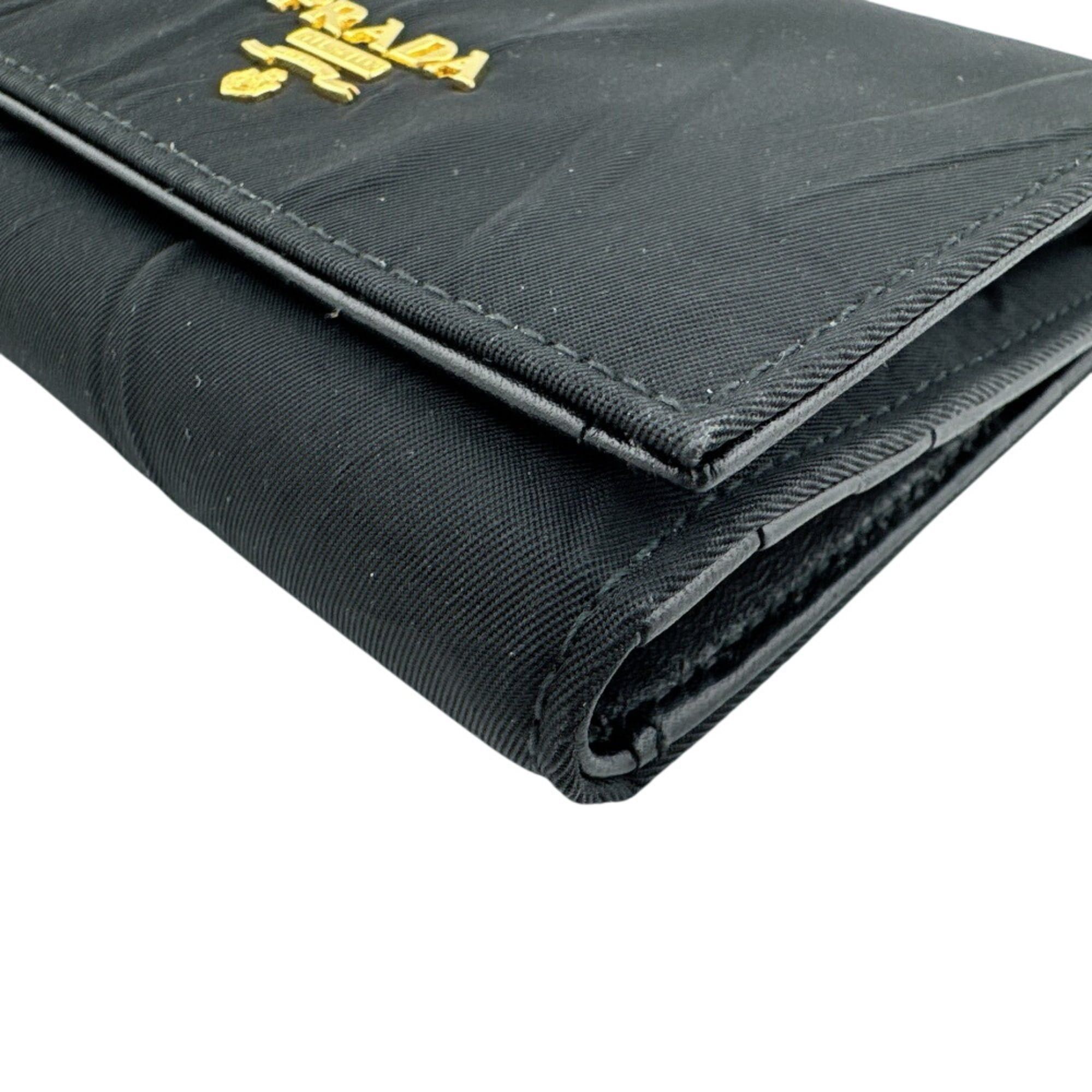 Prada PRADA Compact Wallet, Tri-fold Black Size ONE SIZE - 4 Thumbnail