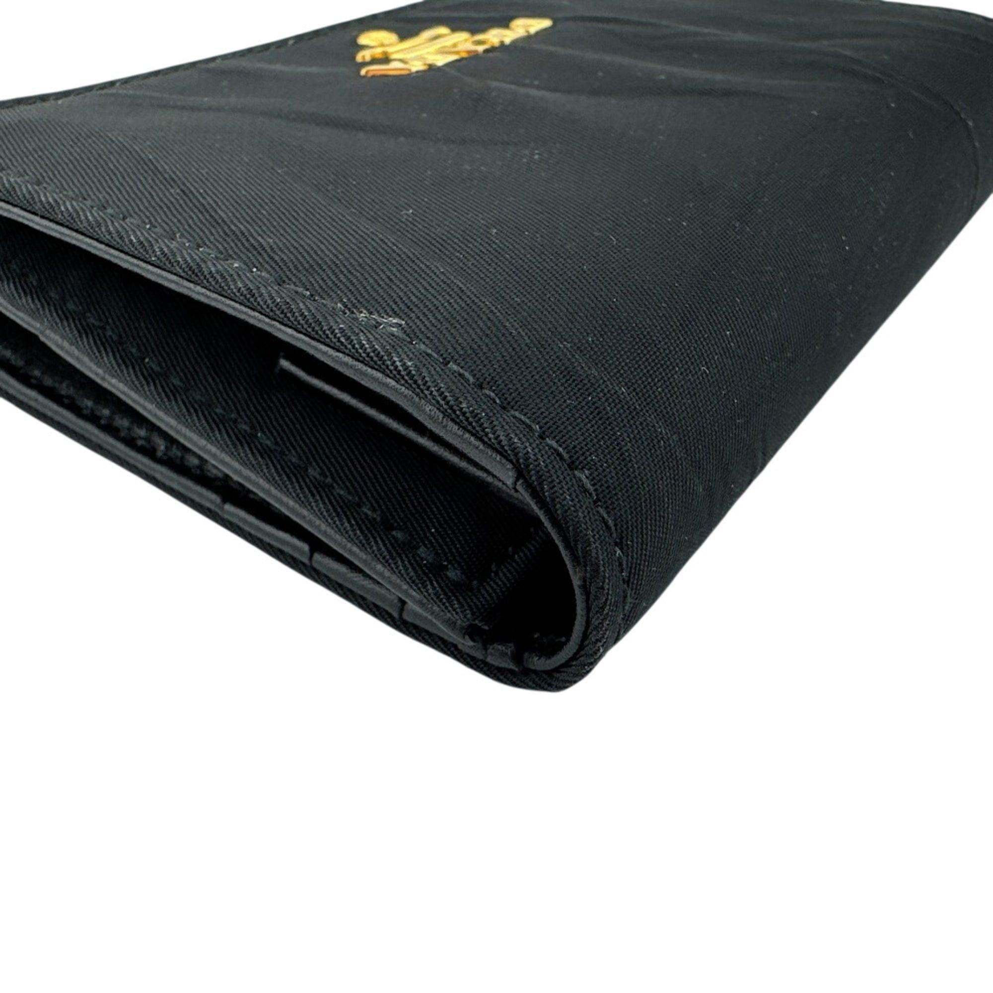 Prada PRADA Compact Wallet, Tri-fold Black Size ONE SIZE - 5 Thumbnail