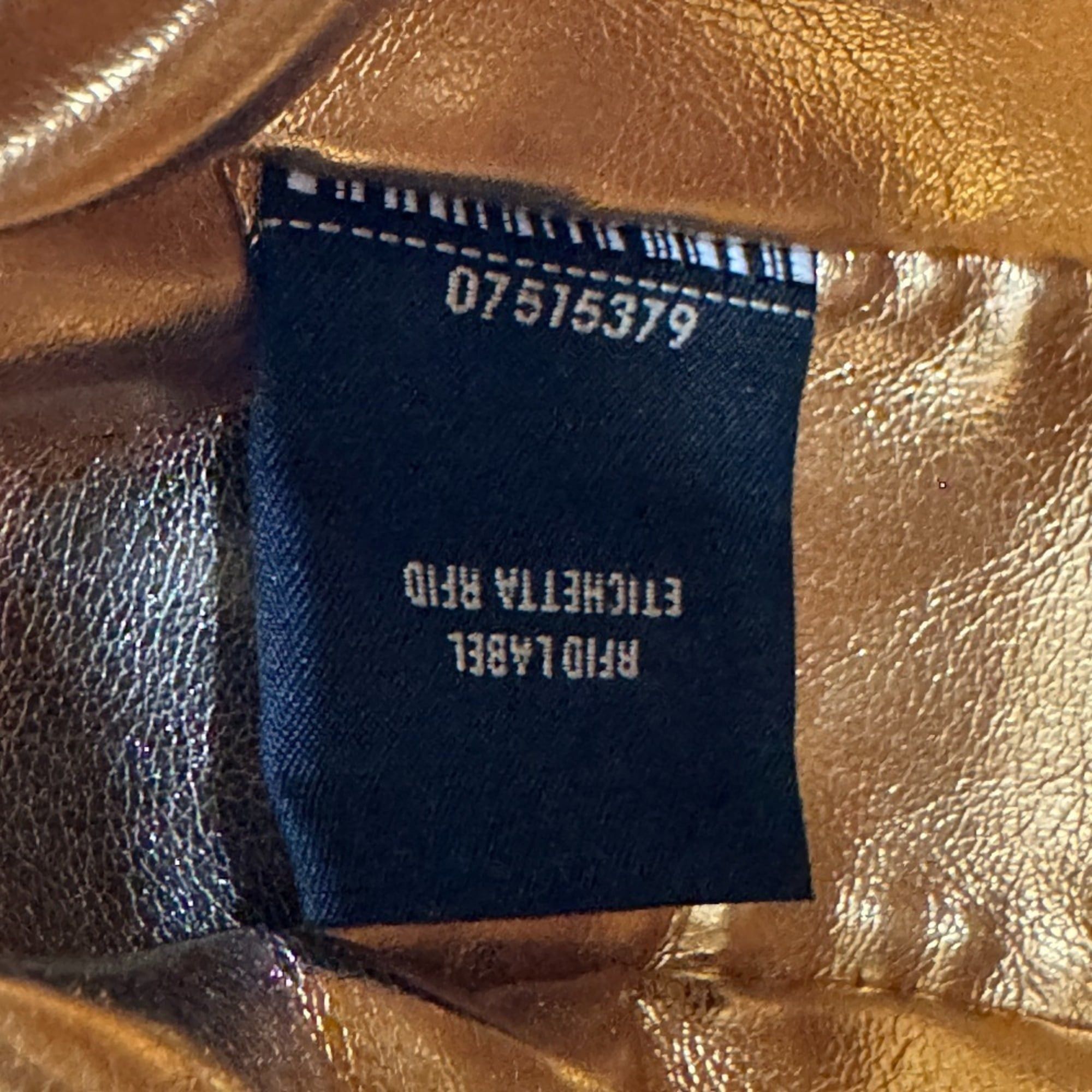 Fendi FENDI 7AS089 Nano FendiGraphy Versace Collaboration Pouch Lettering Logo Hobo Handbag Pink Size ONE SIZE - 11 Thumbnail