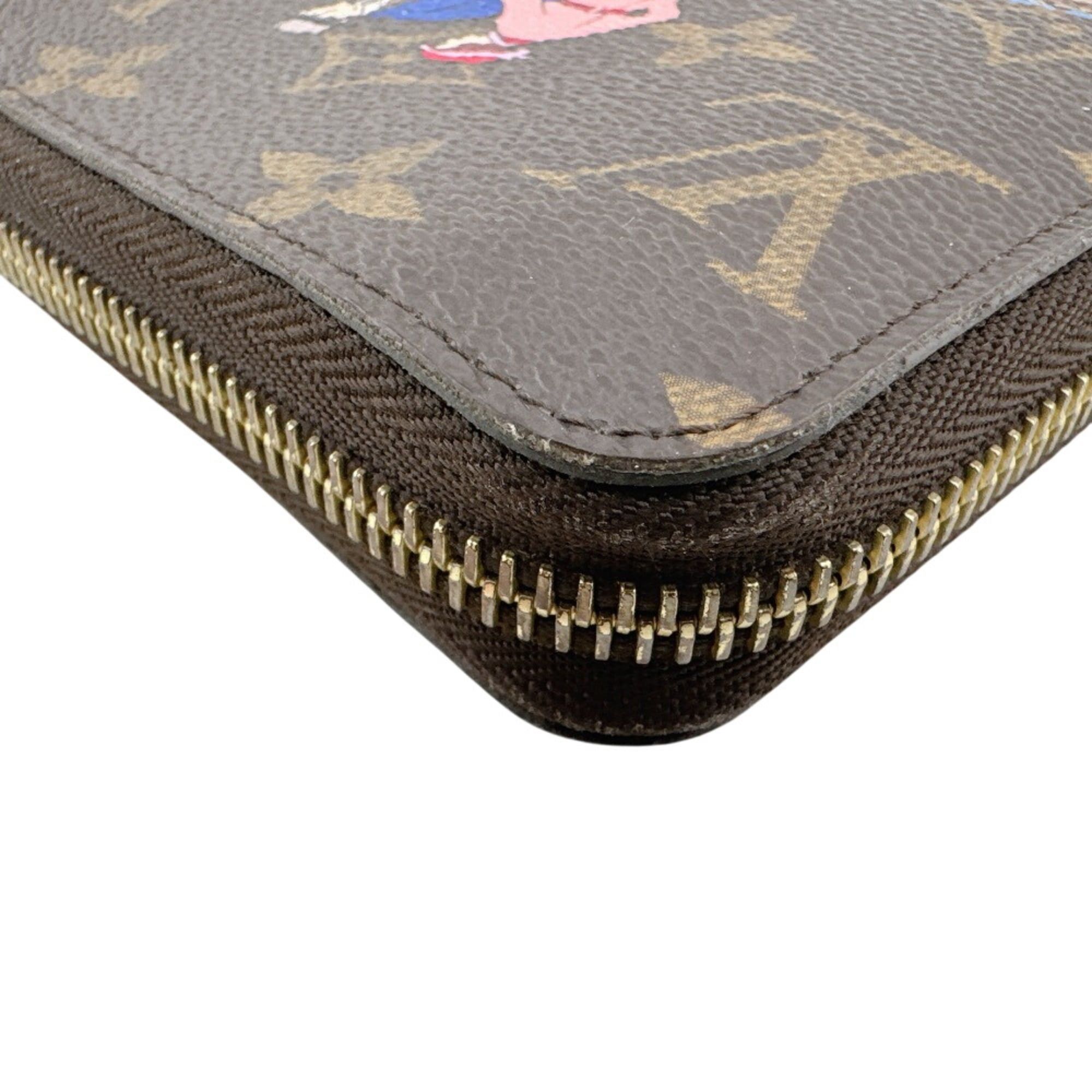 Louis Vuitton LOUIS VUITTON M62135 Zippy Wallet Illustré Cruise Monogram Long Brown Size ONE SIZE - 6 Thumbnail