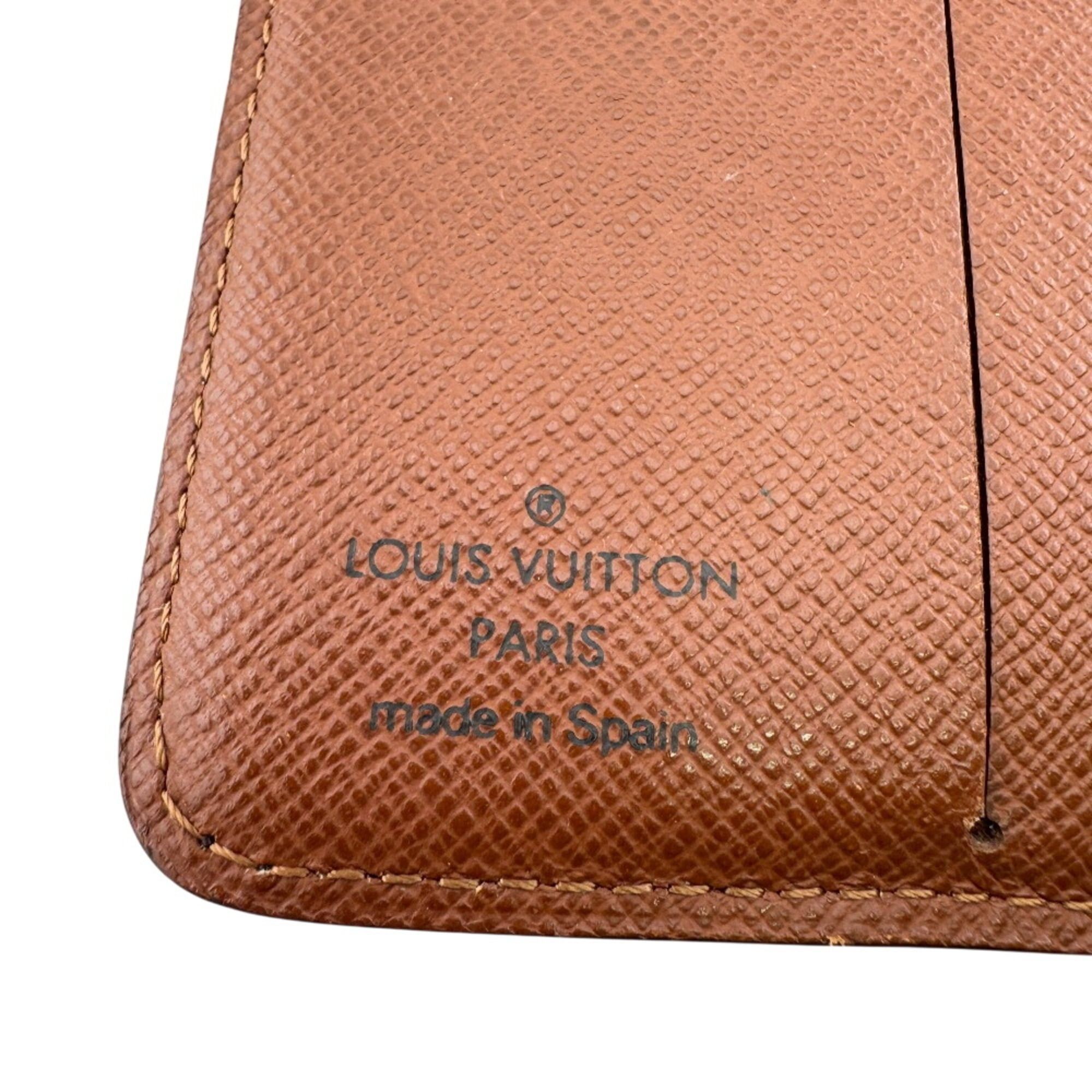 Louis Vuitton LOUIS VUITTON M61667 Compact Zip Wallet Monogram Bi-fold Brown Size ONE SIZE - 9 Thumbnail