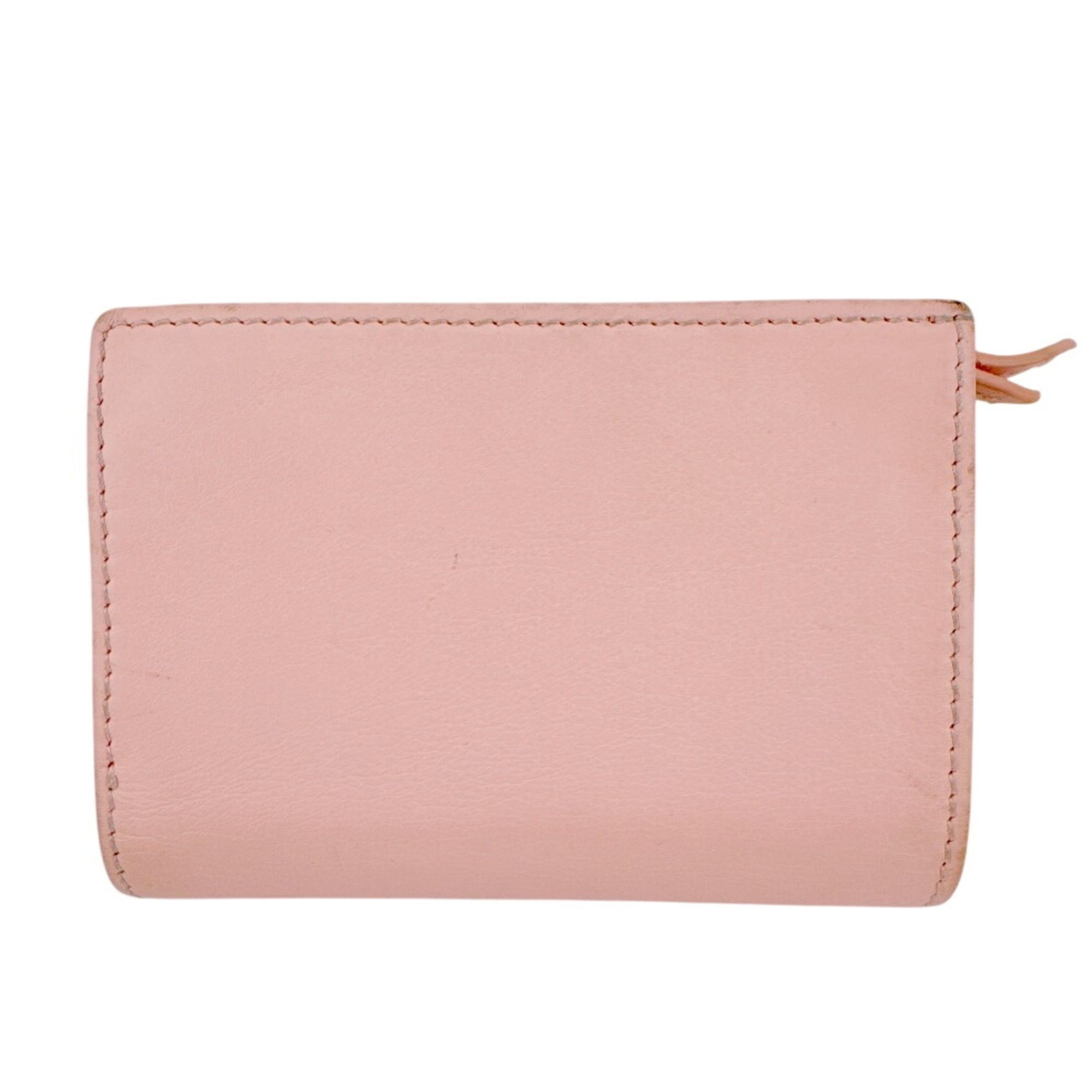 Gucci GUCCI 790063 Double G Small Wallet Compact Bi-color GG Marmont Bi-fold Pink Size ONE SIZE - 2 Thumbnail