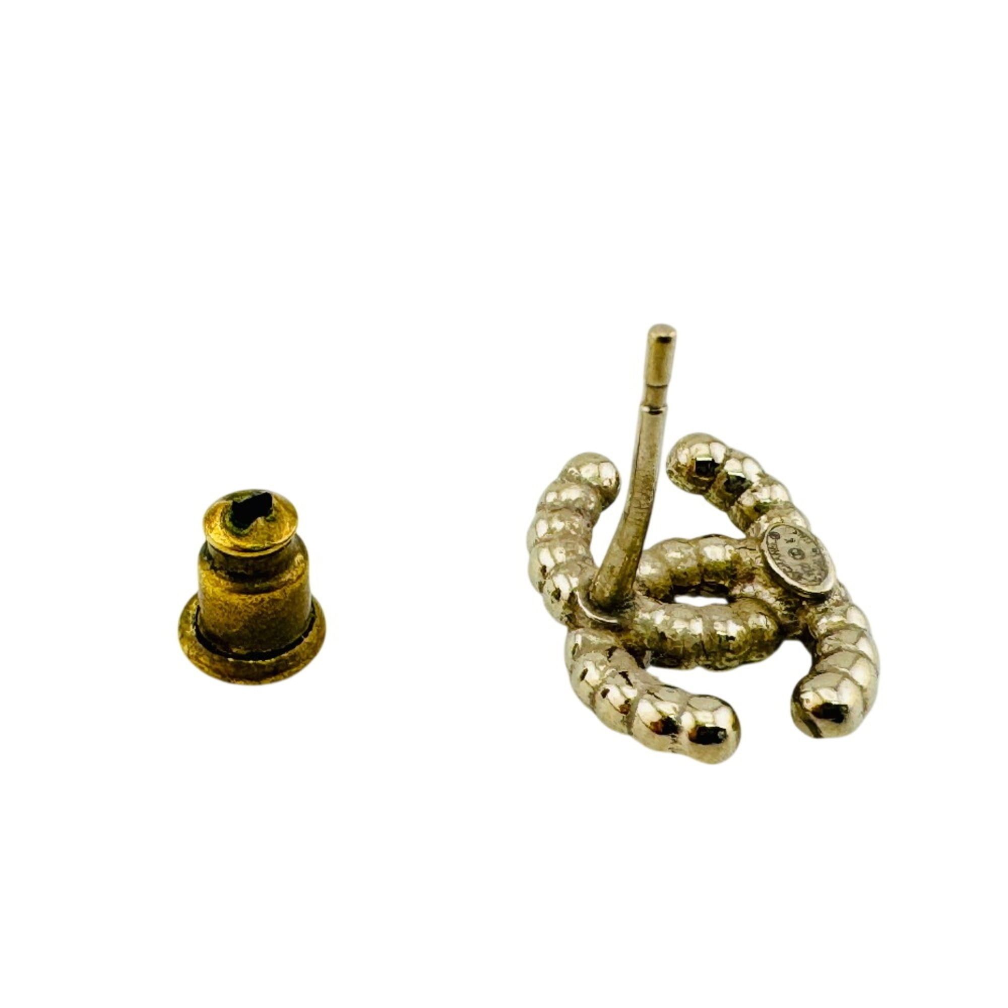 Chanel CHANEL Coco Mark Earring (Single Earring) - White Size ONE SIZE - 6 Thumbnail