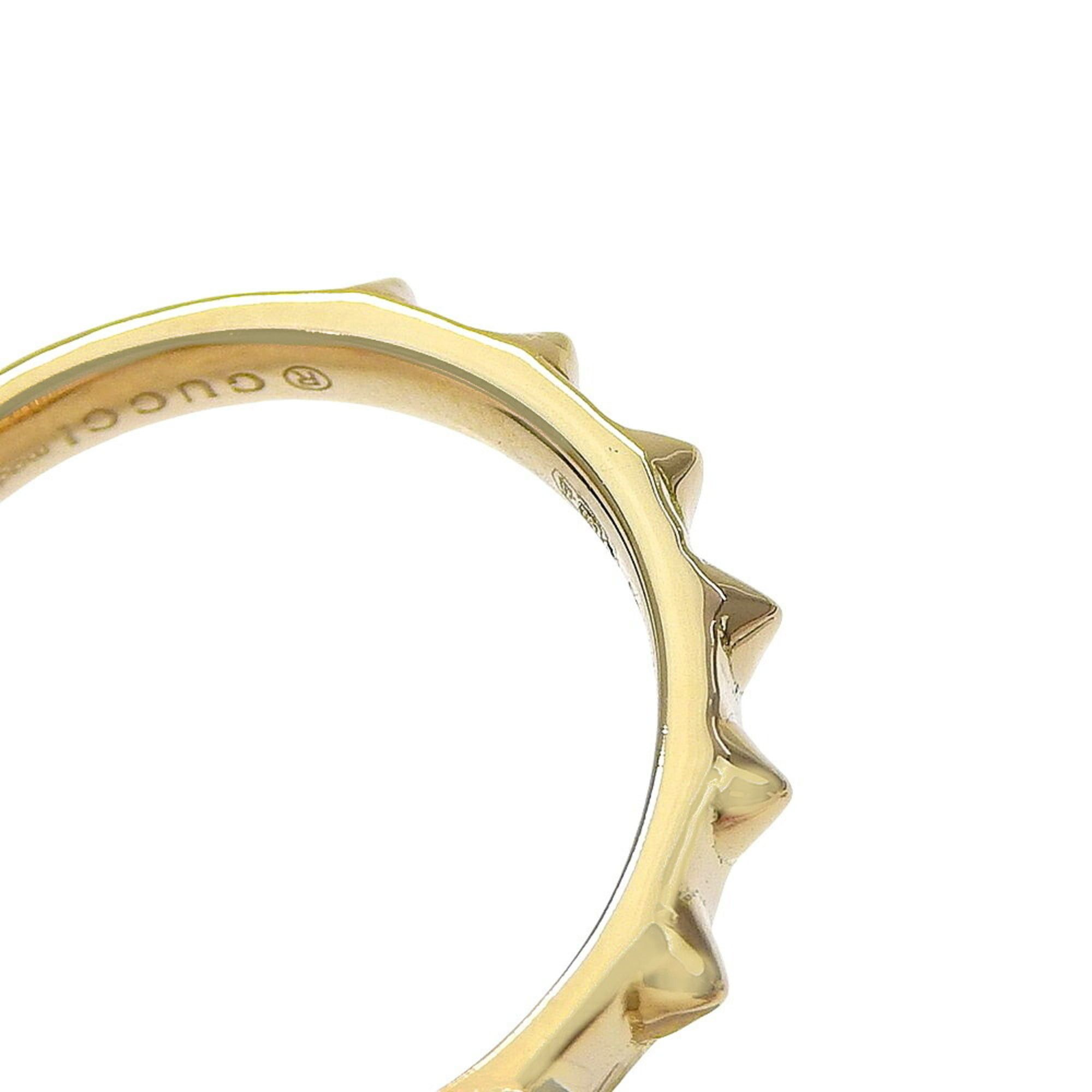 Gucci Gucci Le Marché des Merveilles Cat Ring, 18K Yellow Gold, Melee Diamonds, Size #9 (approx. US size 9), approx. 7.0g, Tiger pattern. Size ONE SIZE - 3 Thumbnail