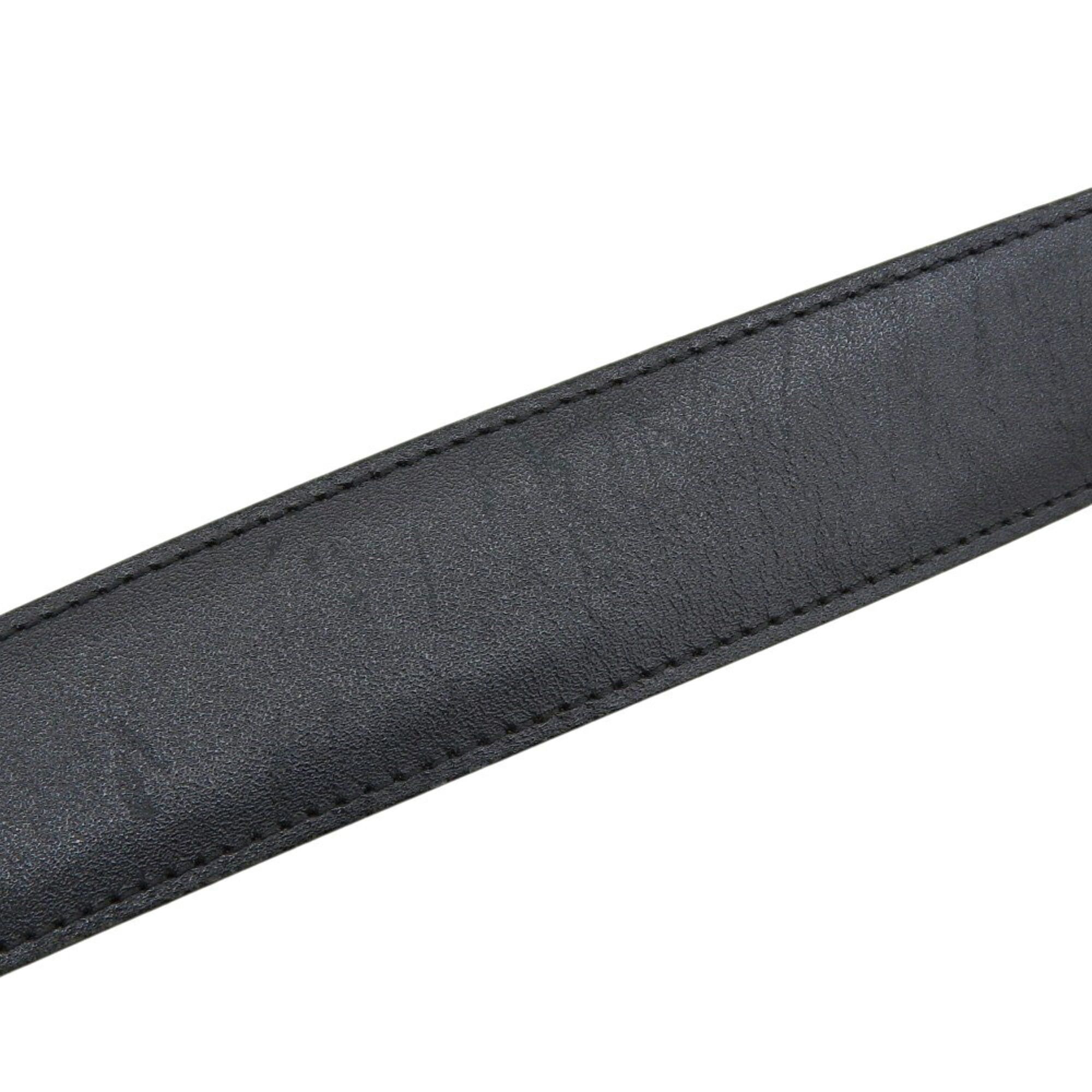Cartier Cartier Connect Cross Unisex Leather Belt, Black x Brown Silver, Reversible Size ONE SIZE - 6 Thumbnail