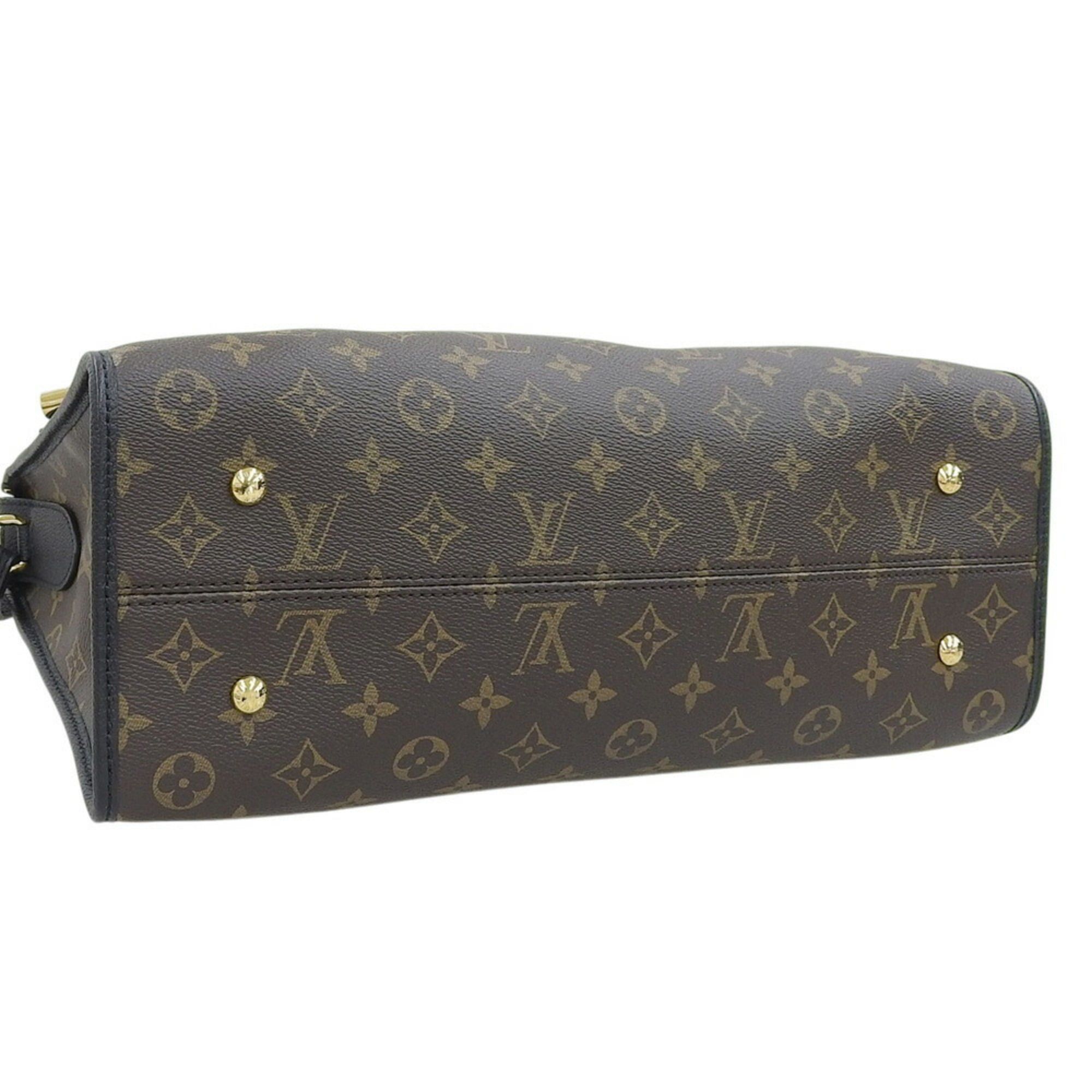 Louis Vuitton Louis Vuitton Monogram Popincourt MM M43435 Bag Tote Noir Size ONE SIZE - 4 Thumbnail