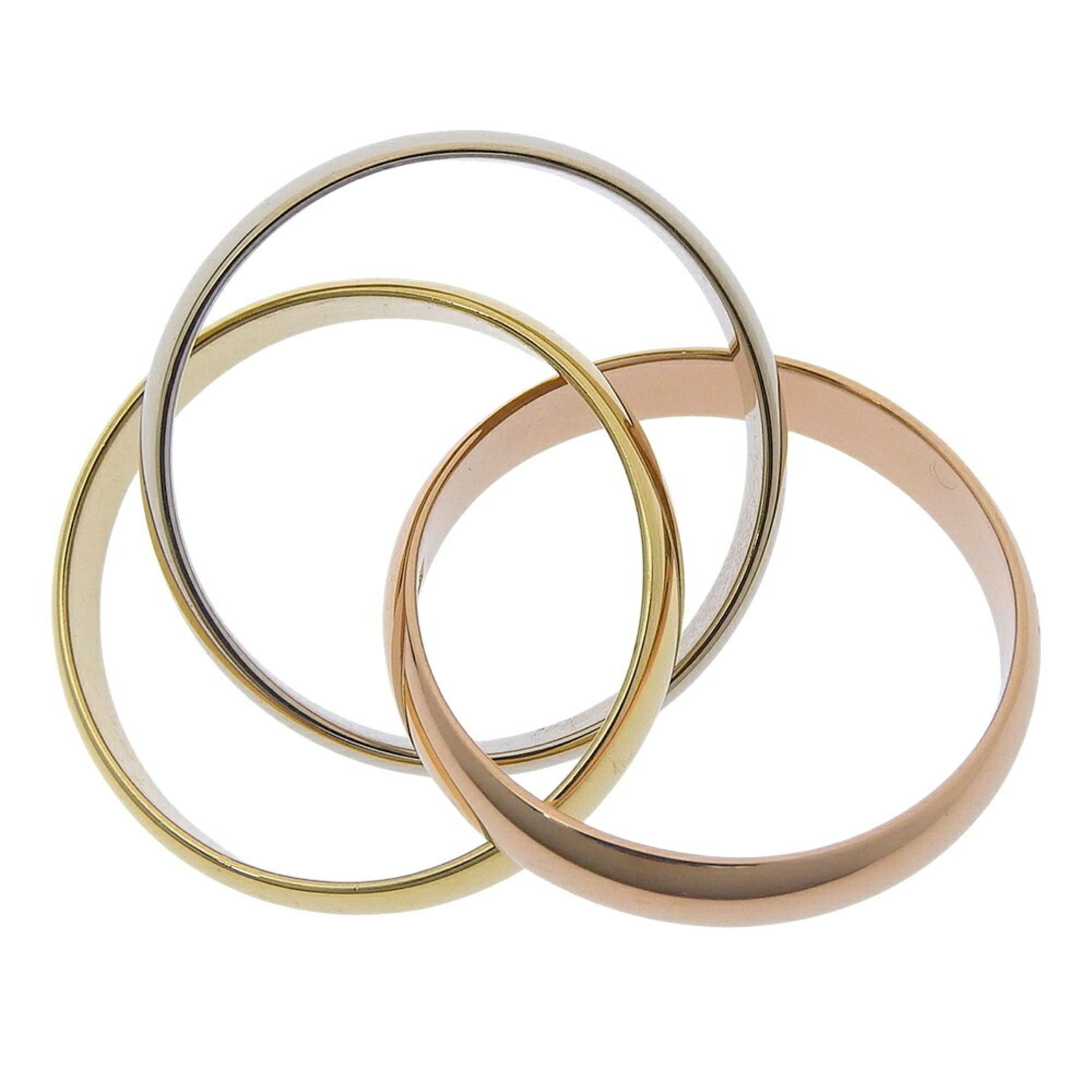 Cartier Cartier Trinity Ring, approximately 6.4g, 18K Yellow Gold, White Pink Size #48 (approx. US size 8), Three-color gold. Size ONE SIZE - 3 Thumbnail