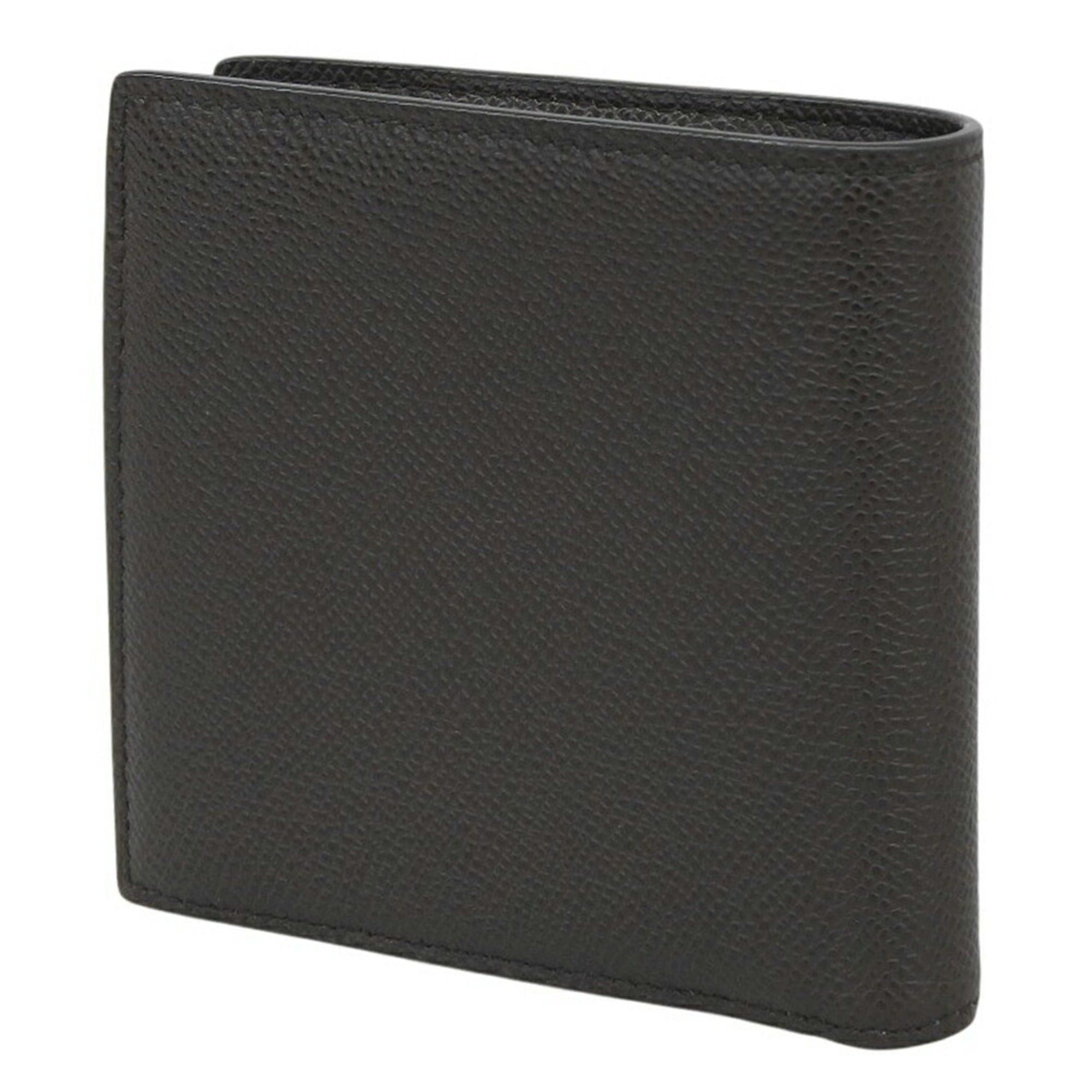 Bally Bally Striped Bi-fold Wallet, Leather, Dark Brown x White Red Size ONE SIZE - 2 Thumbnail