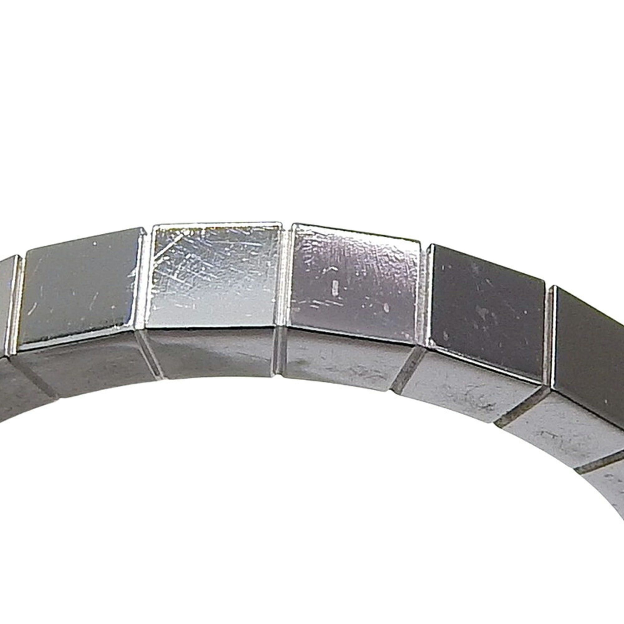 Cartier Cartier Lanieres Ring, approximately 6.9g, 18K White Gold, Size #57 (approximately US size 17). Size ONE SIZE - 4 Thumbnail
