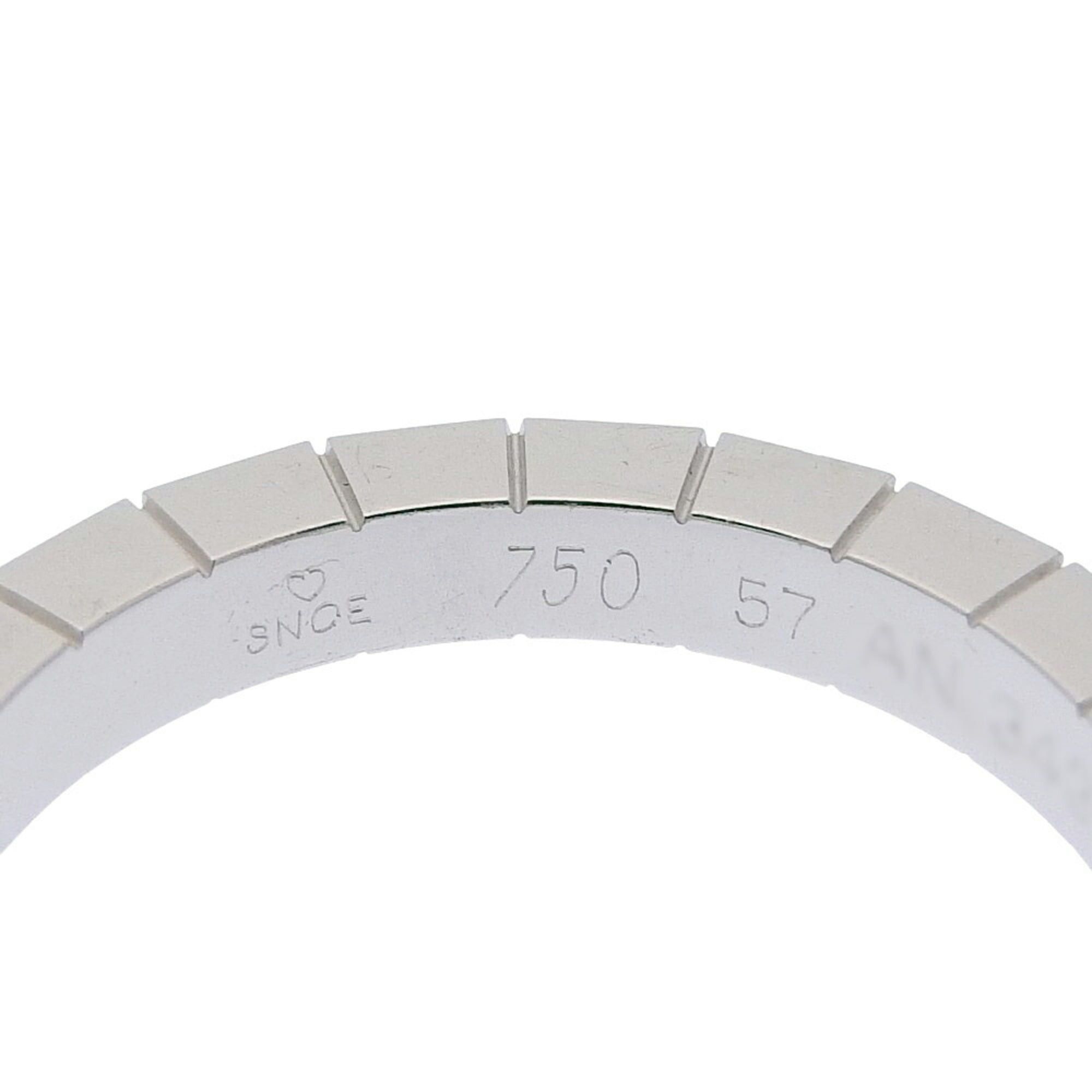 Cartier Cartier Lanieres Ring, approximately 6.9g, 18K White Gold, Size #57 (approximately US size 17). Size ONE SIZE - 2 Thumbnail