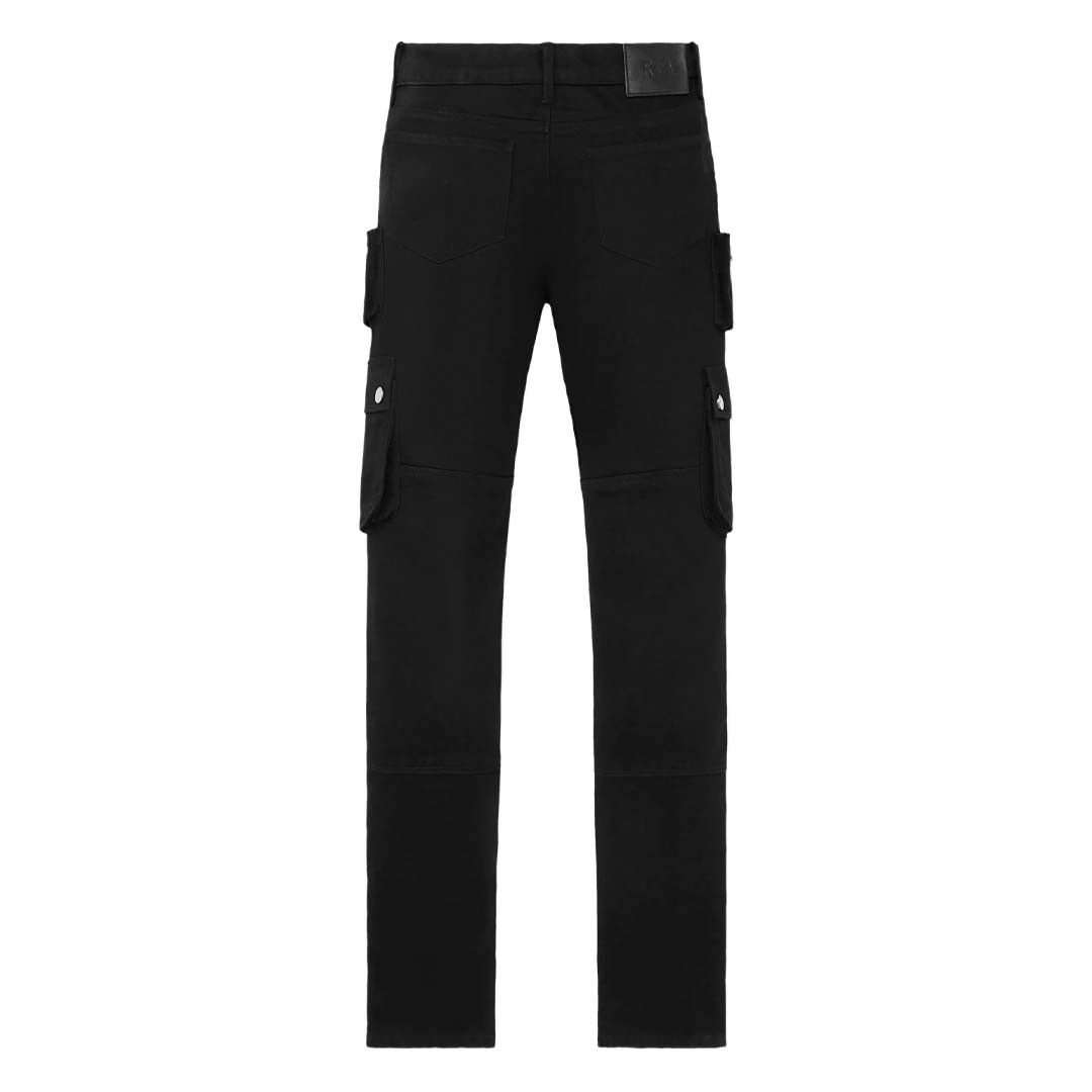 Rta Slate Cargo Skinny Jeans Black Size US 33 - 2 Thumbnail