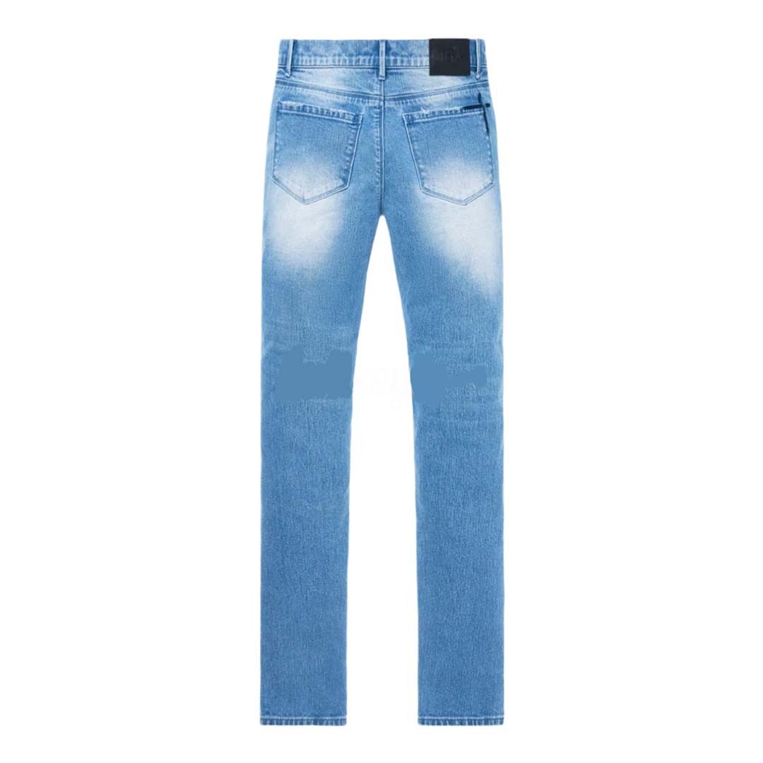 Rta Kieran Medium Wash Blue Jeans Size US 33 - 2 Thumbnail