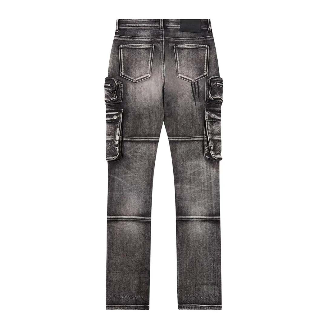 Rta Slate Ash Storm Grey Jeans Size US 32 / EU 48 - 2 Thumbnail
