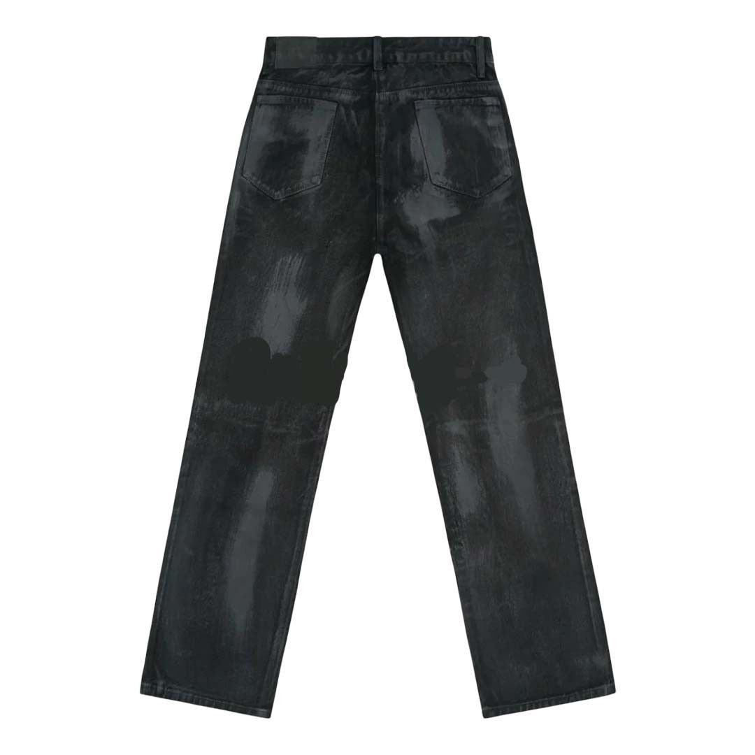 Rta Jonas Straight Leg Black Jeans Size US 29 - 2 Thumbnail