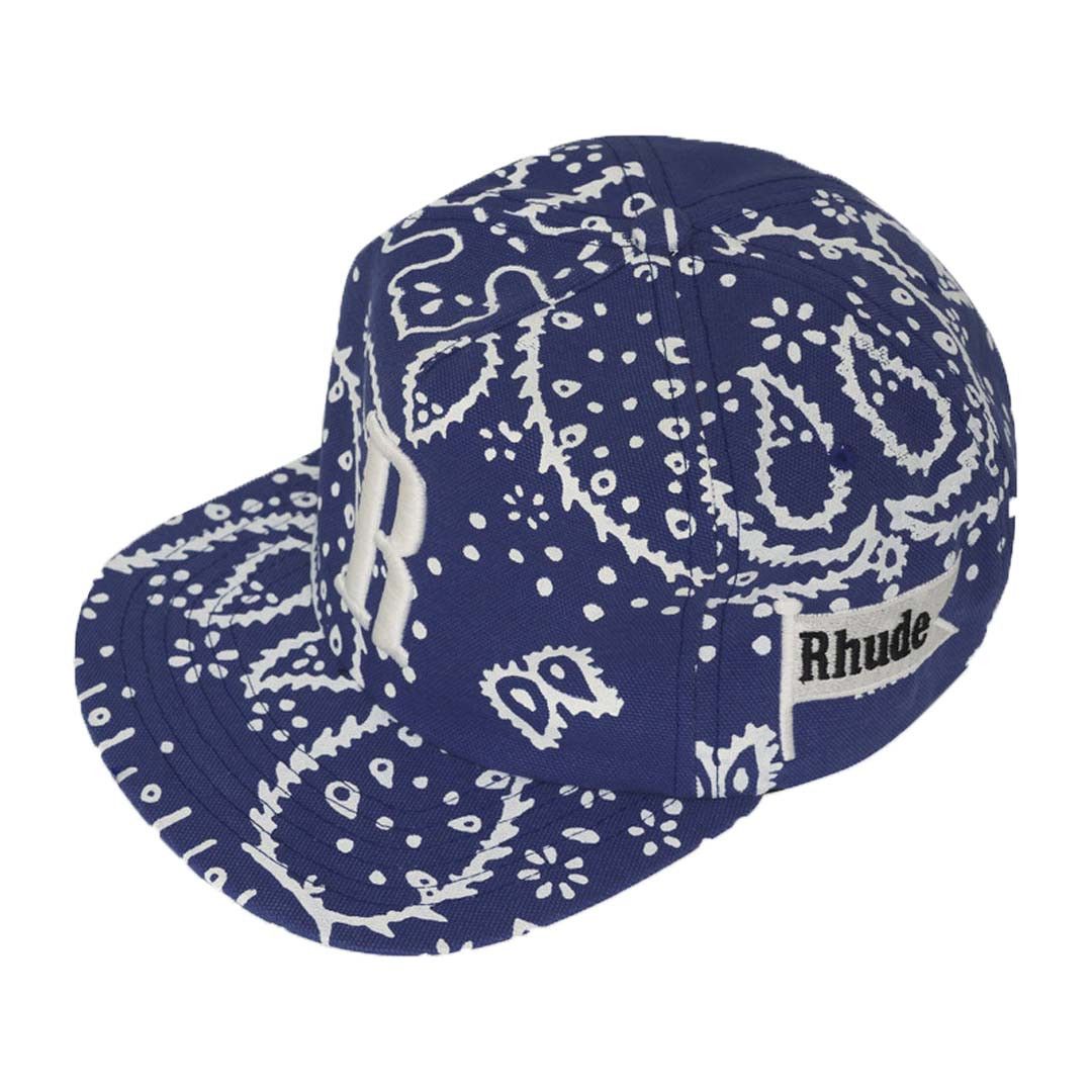 Rhude Rhepurposed R Hat Blue Size ONE SIZE - 3 Thumbnail