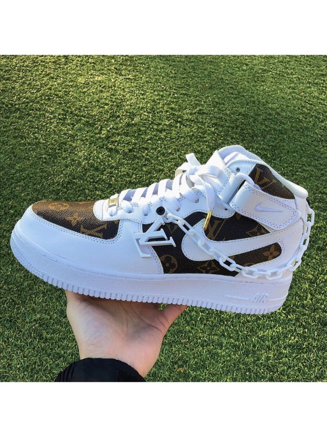 Shoes, Vandy The Pink Louis Vuitton Air Force 1