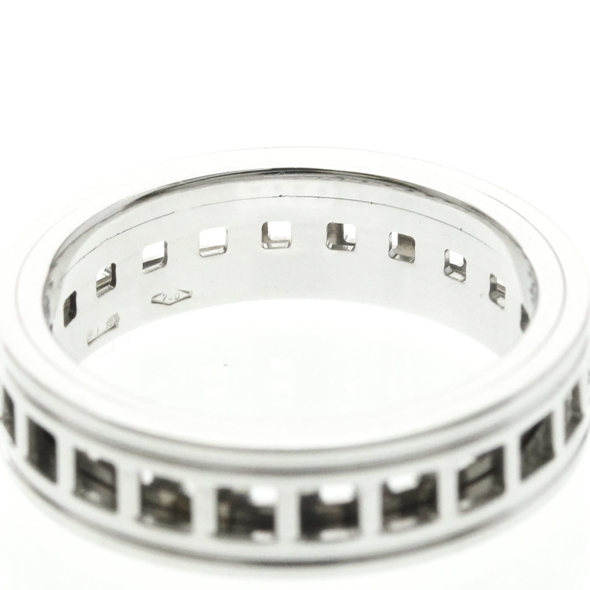 Gucci Gucci Scroll Ring White Gold (18K) Fashion No Stone Band Ring Silver Size ONE SIZE - 6 Thumbnail