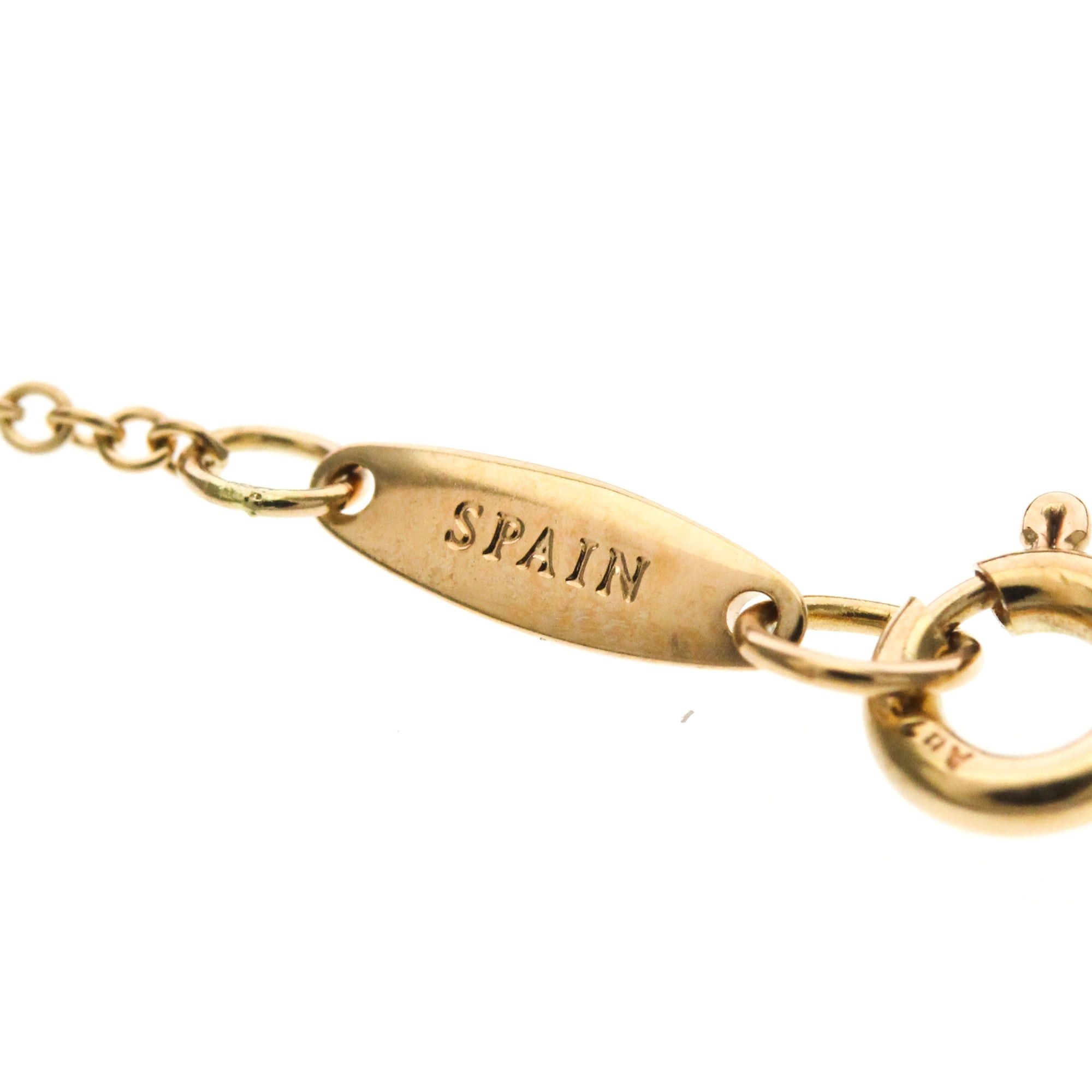 Tiffany & Co. Tiffany Open Heart Pink Gold (18K) No Stone Men,Women Fashion Pendant Necklace (Pink Gold) Size ONE SIZE - 10 Thumbnail
