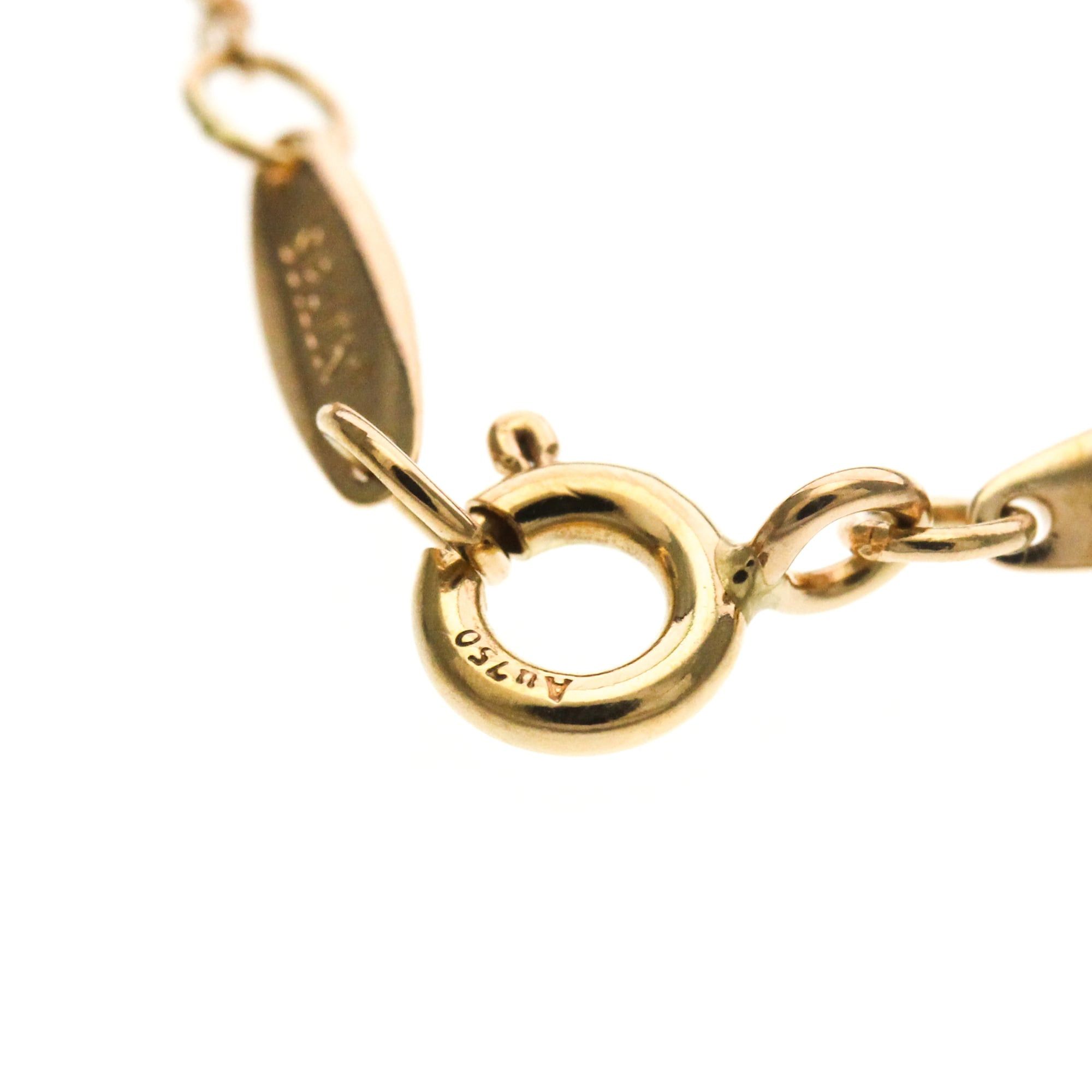 Tiffany & Co. Tiffany Open Heart Pink Gold (18K) No Stone Men,Women Fashion Pendant Necklace (Pink Gold) Size ONE SIZE - 11 Thumbnail