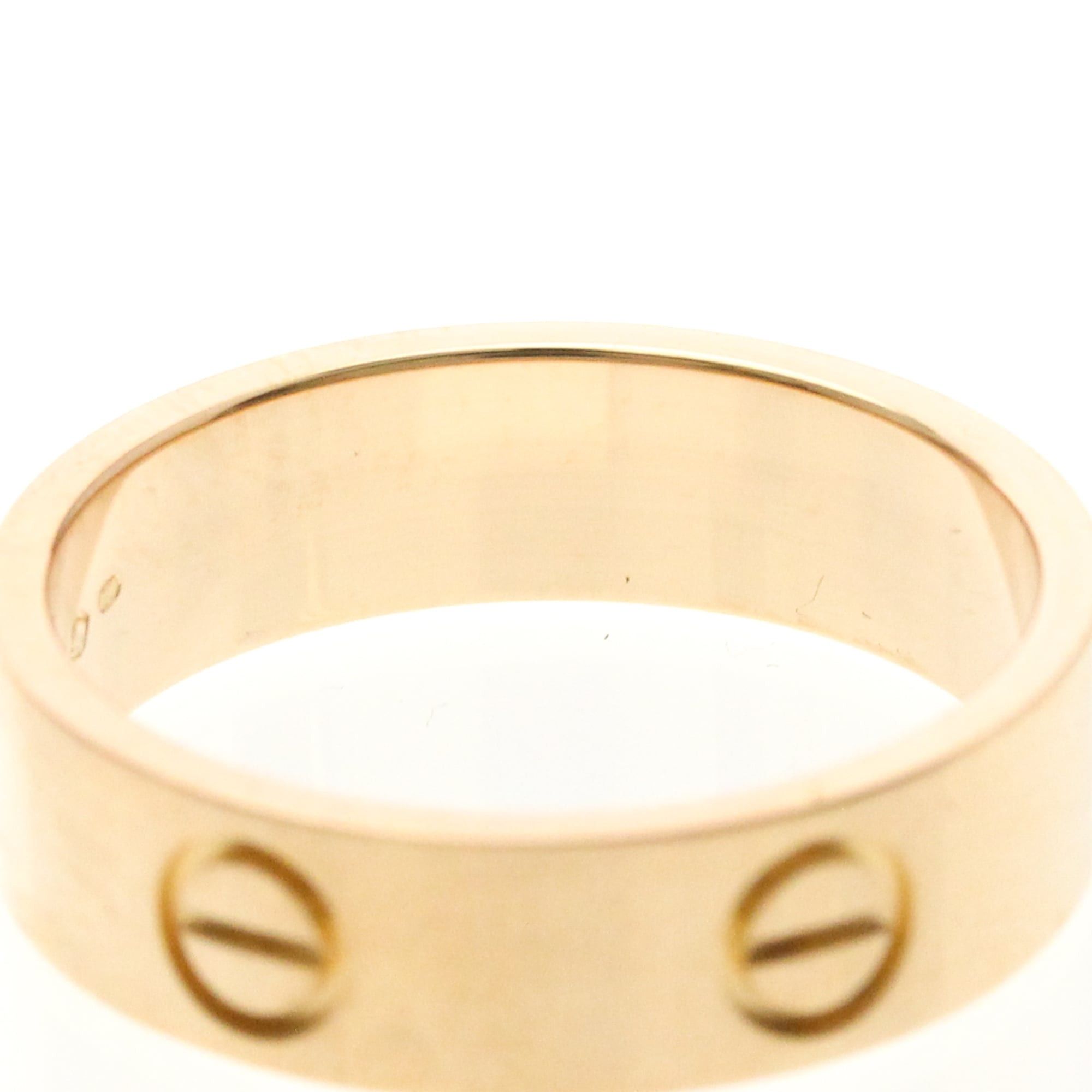 Cartier Cartier Love Pink Gold (18K) Fashion No Stone Band Ring Pink Gold Size ONE SIZE - 7 Thumbnail