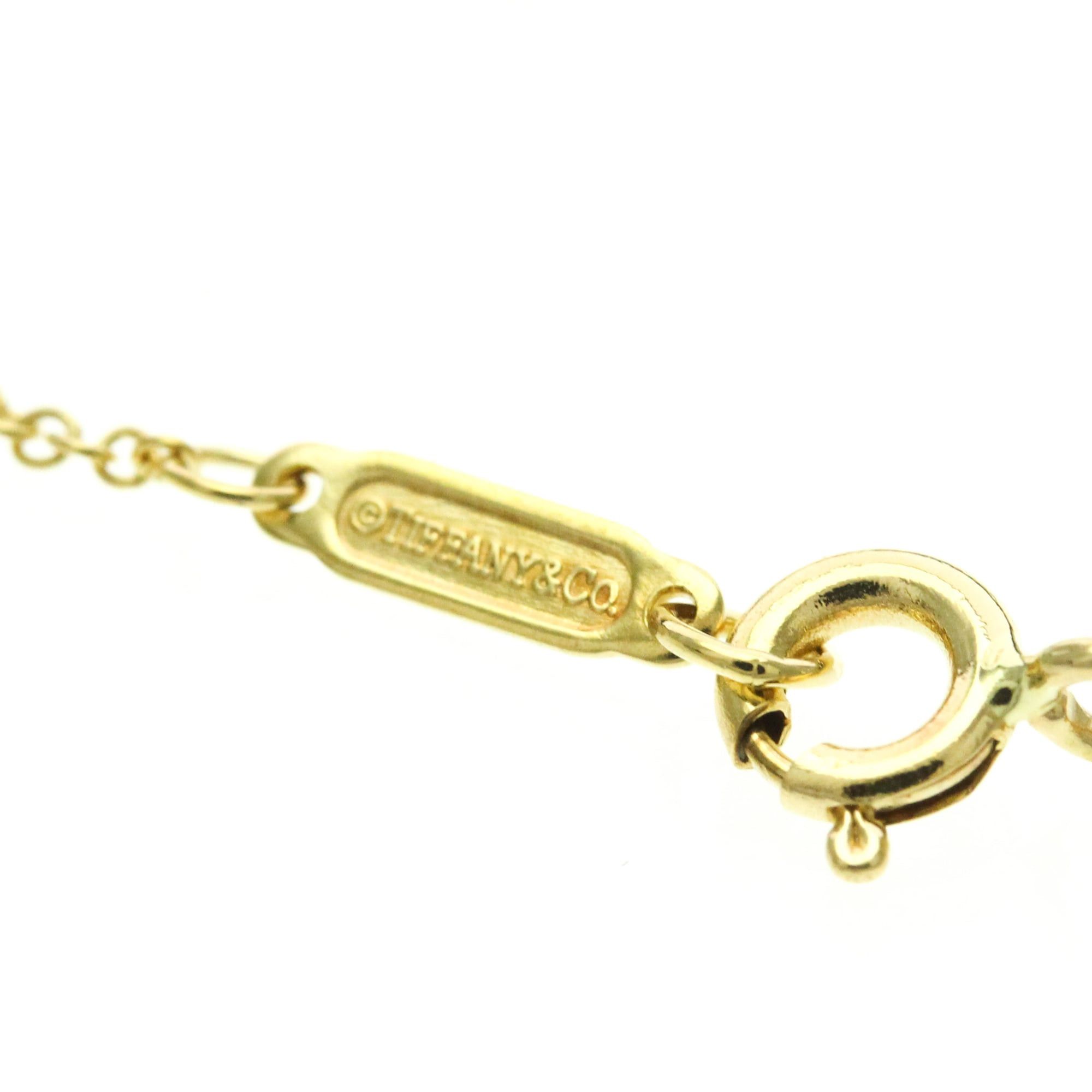 Tiffany & Co. Tiffany Butterfly Necklace Yellow Gold (18K) No Stone Men,Women Fashion Pendant Necklace (Gold) Size ONE SIZE - 11 Thumbnail