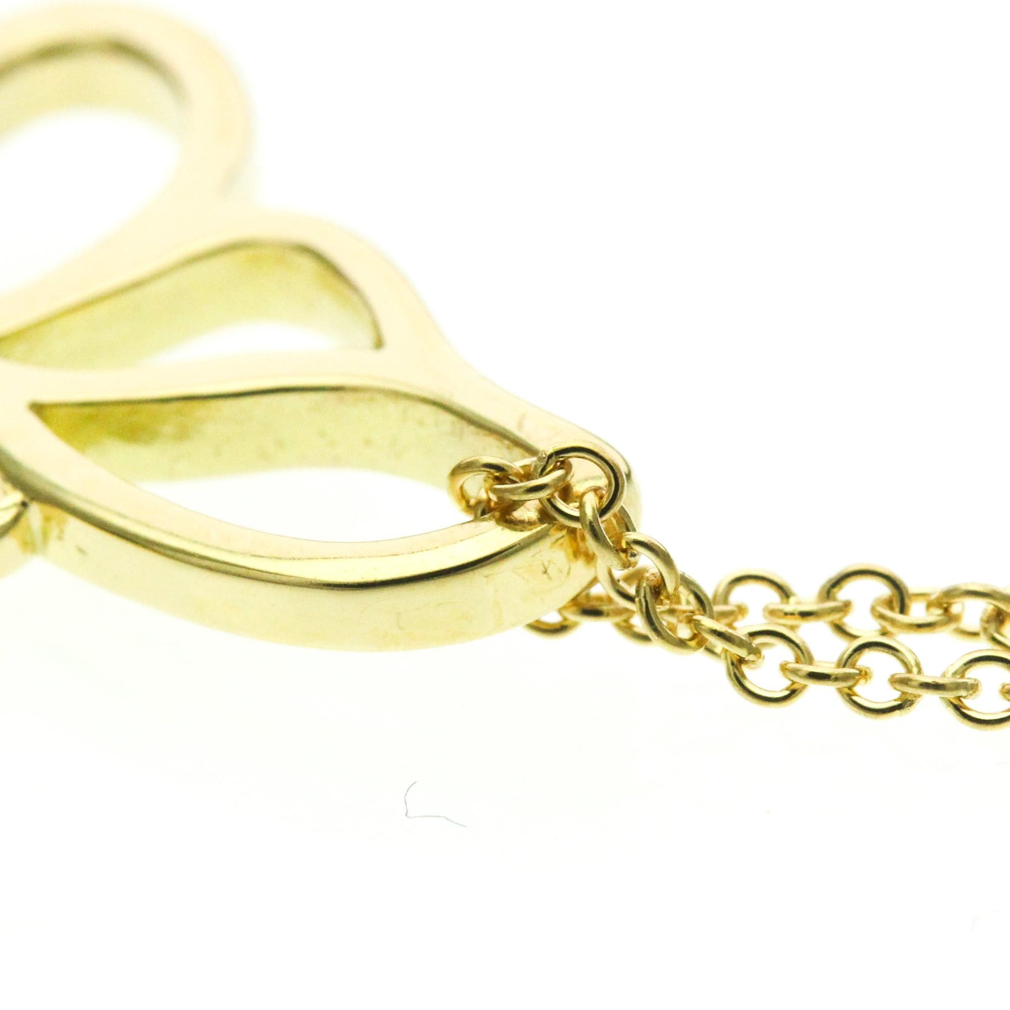 Tiffany & Co. Tiffany Butterfly Necklace Yellow Gold (18K) No Stone Men,Women Fashion Pendant Necklace (Gold) Size ONE SIZE - 8 Thumbnail