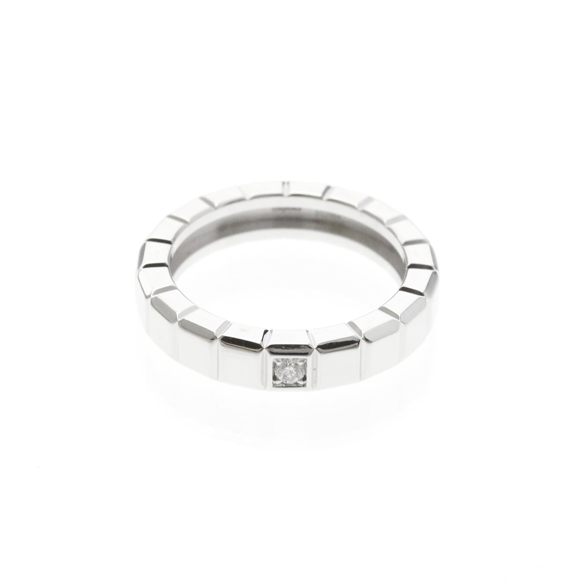 Chopard Chopard Ice Cube Ring 82/4524 White Gold (18K) Fashion Diamond Band Ring Silver Size ONE SIZE - 2 Thumbnail