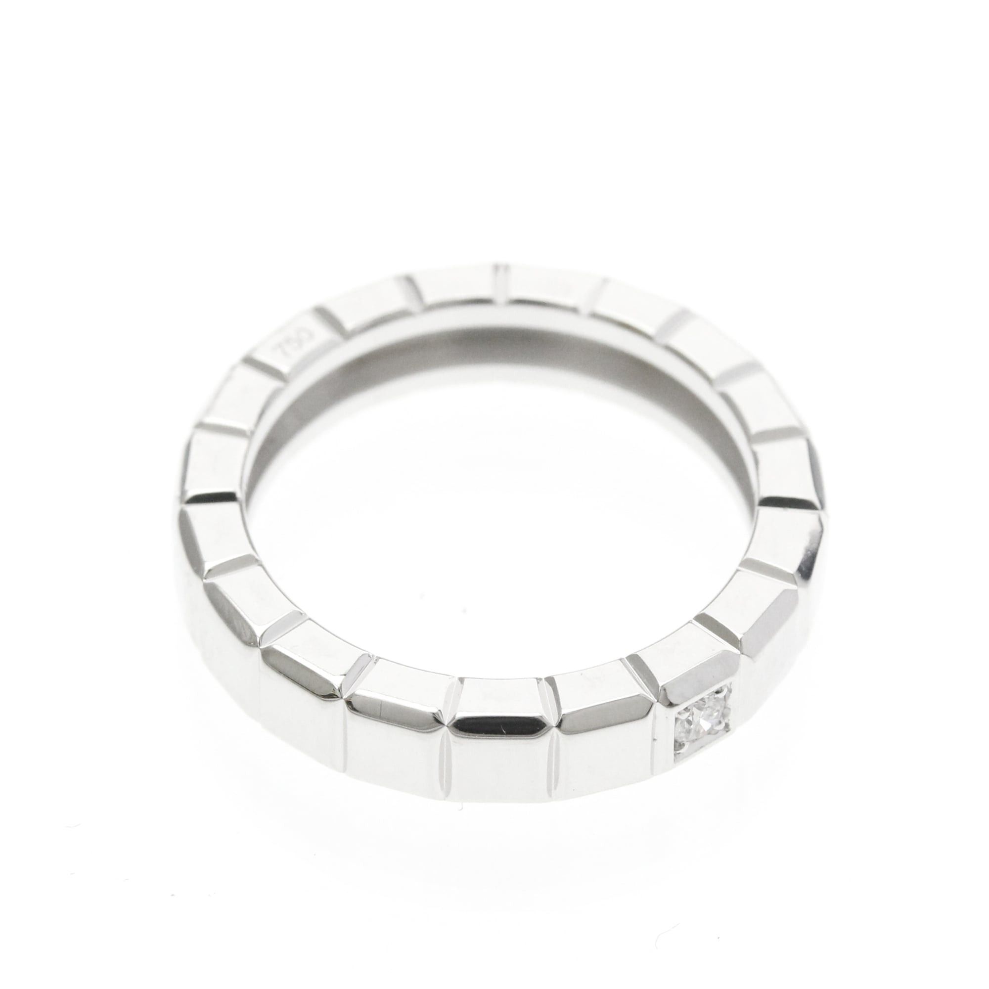 Chopard Chopard Ice Cube Ring 82/4524 White Gold (18K) Fashion Diamond Band Ring Silver Size ONE SIZE - 11 Thumbnail