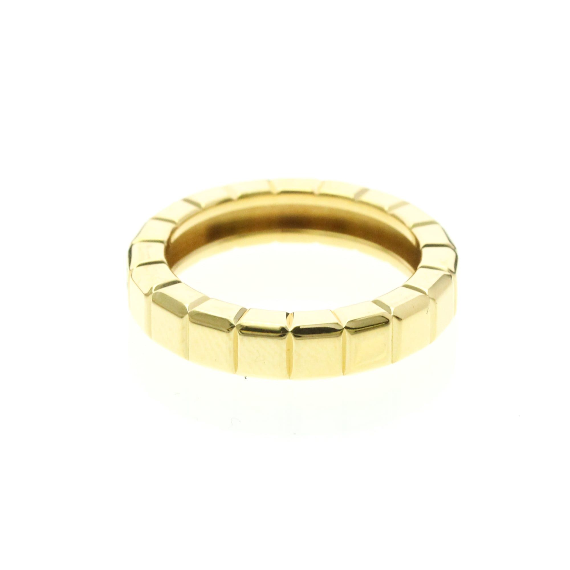 Chopard Chopard Ice Cube Ring 82/3789 Yellow Gold (18K) Fashion Diamond Band Ring Gold Size ONE SIZE - 2 Thumbnail