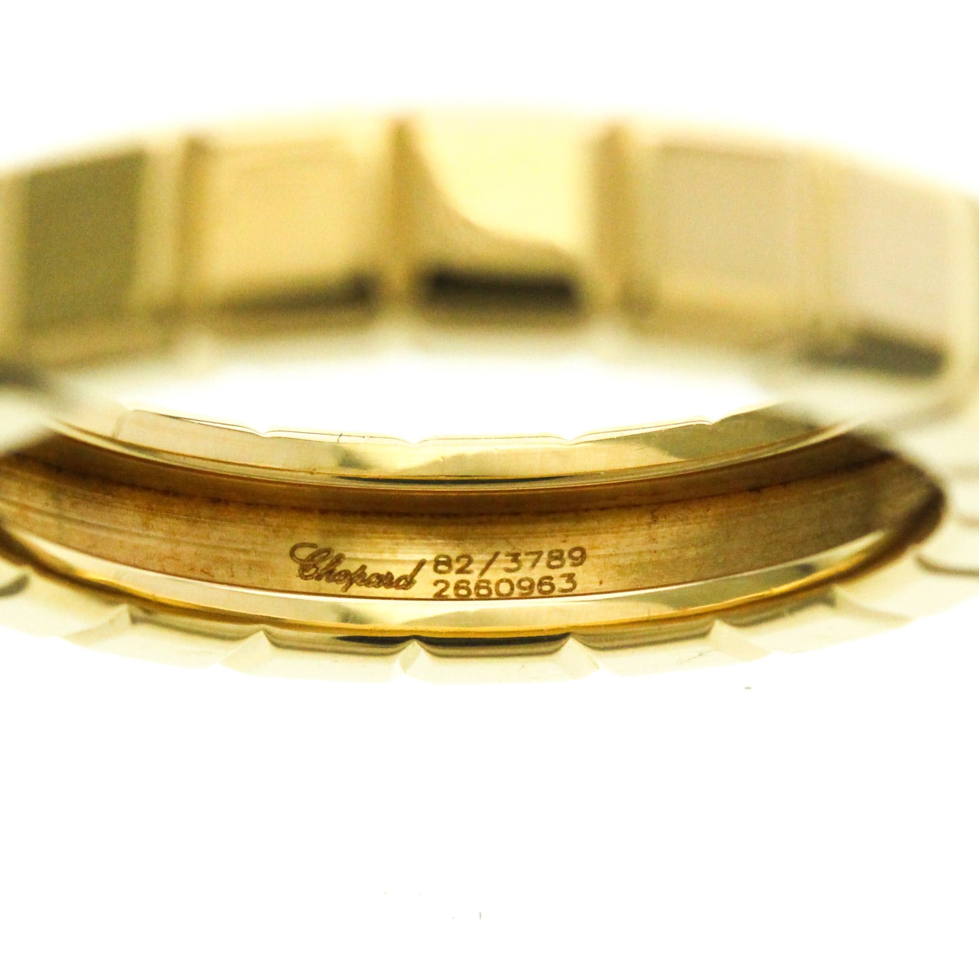 Chopard Chopard Ice Cube Ring 82/3789 Yellow Gold (18K) Fashion Diamond Band Ring Gold Size ONE SIZE - 9 Thumbnail