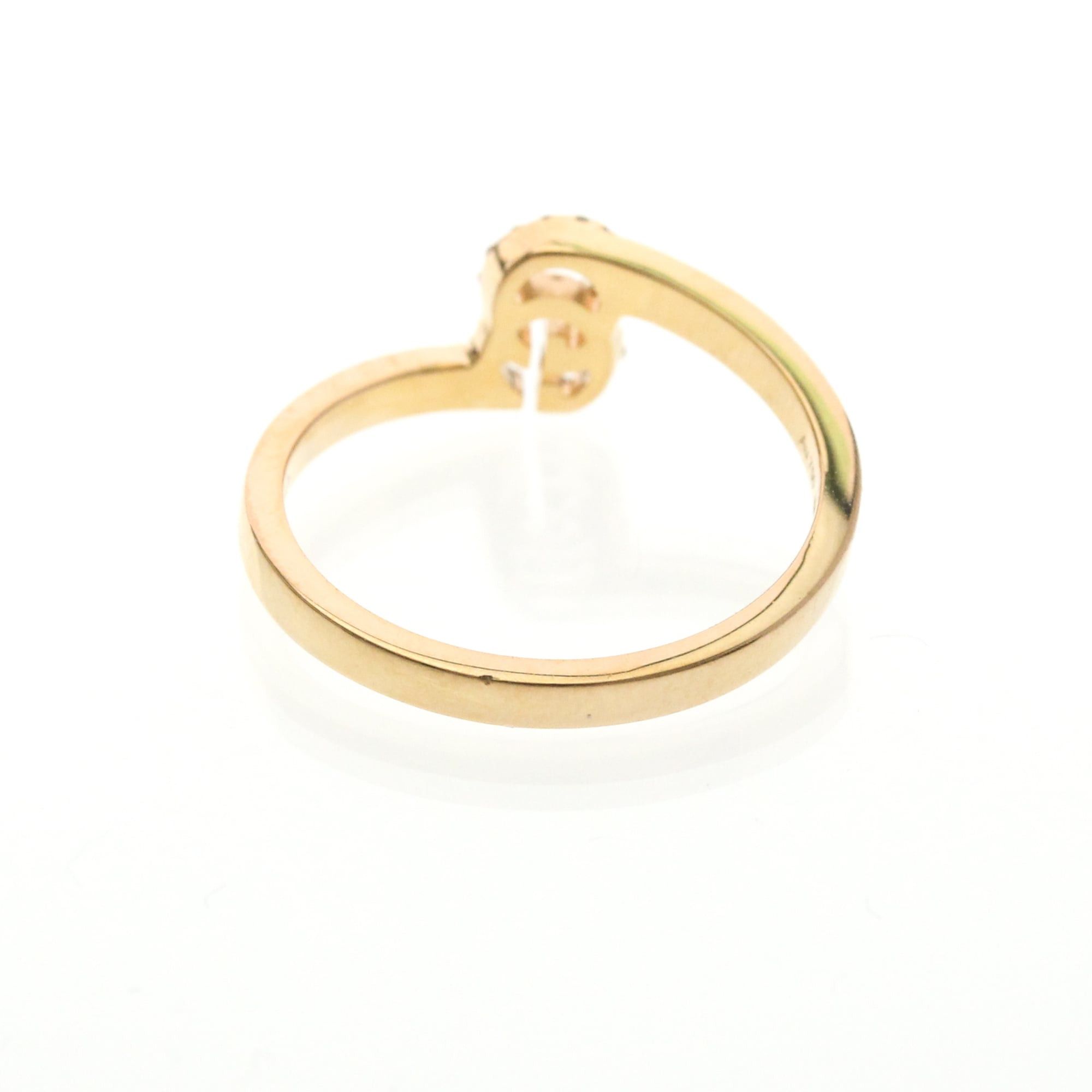 Gucci Gucci GG Running Ring Pink Gold (18K) Fashion Diamond Band Ring Pink Gold Size ONE SIZE - 3 Thumbnail