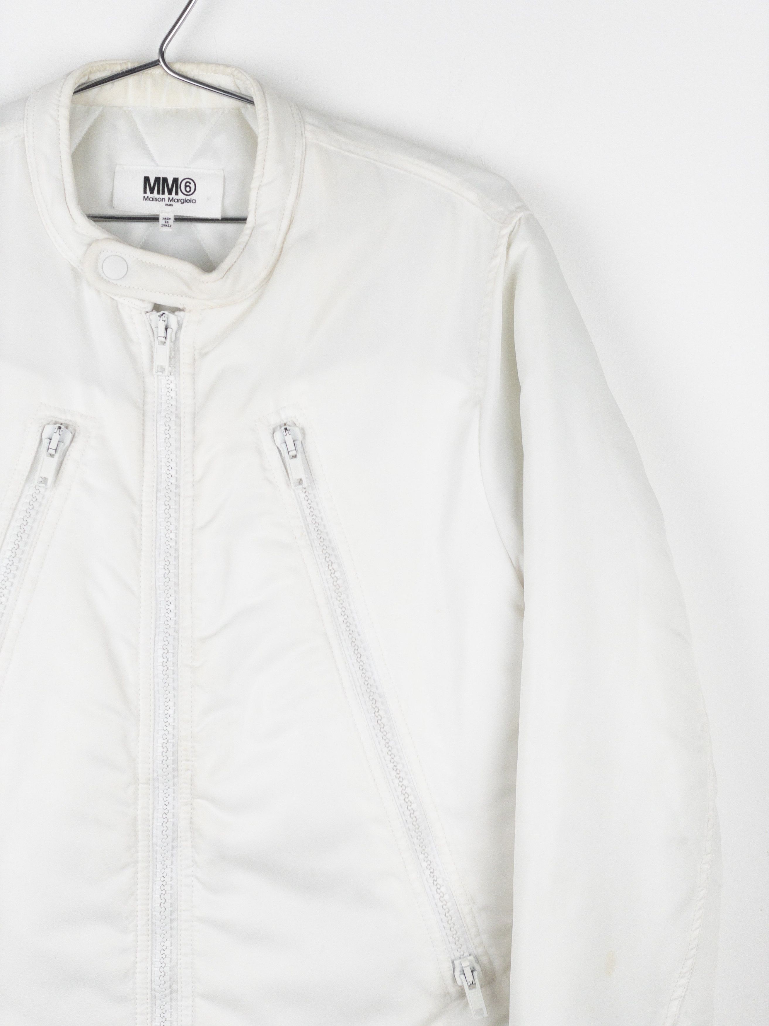 Maison Margiela MM6 AW19 5-Zip Puffer Biker Jacket Size US L / EU 52-54 / 3 - 6 Thumbnail