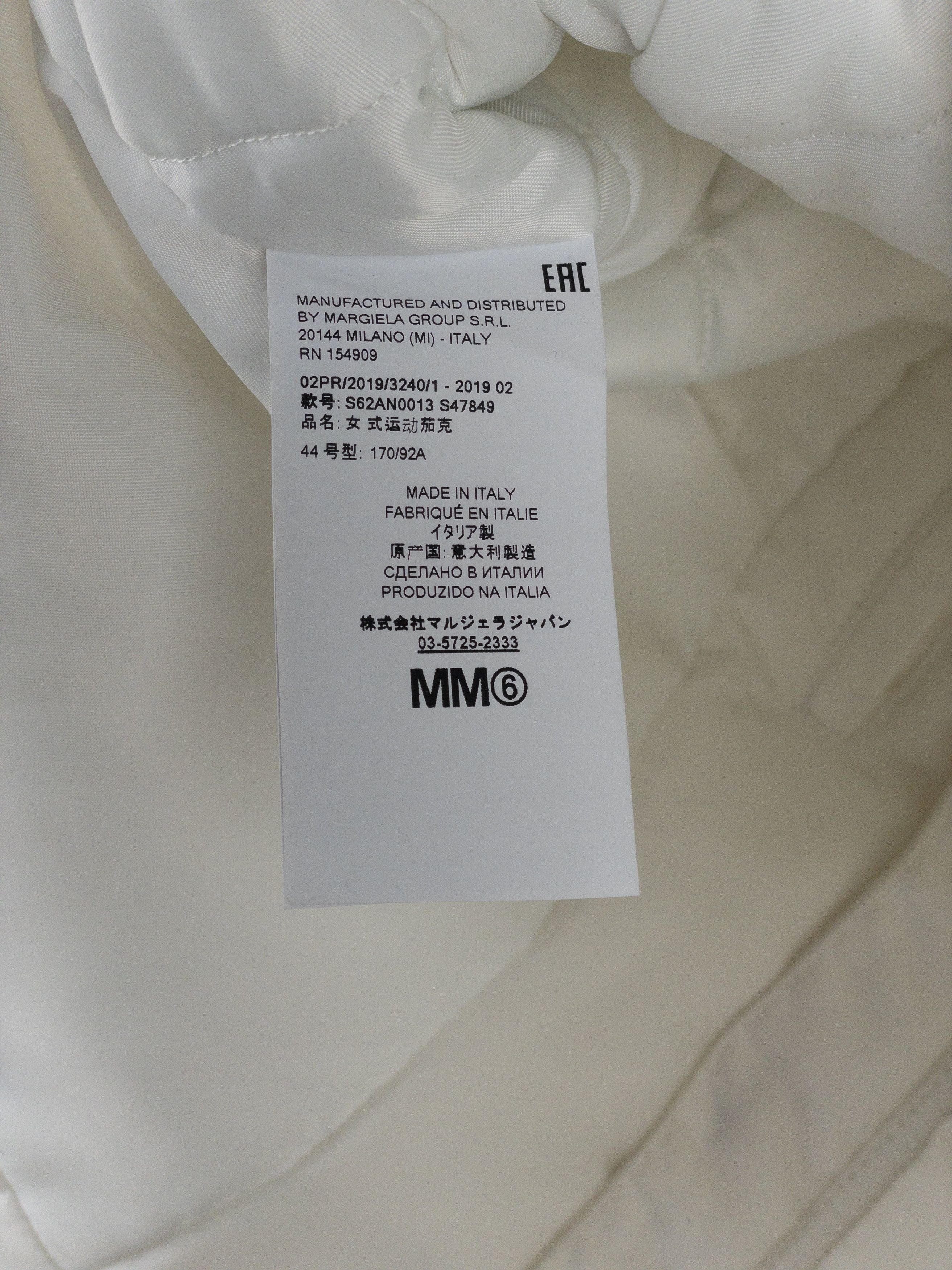 Maison Margiela MM6 AW19 5-Zip Puffer Biker Jacket Size US L / EU 52-54 / 3 - 15 Thumbnail