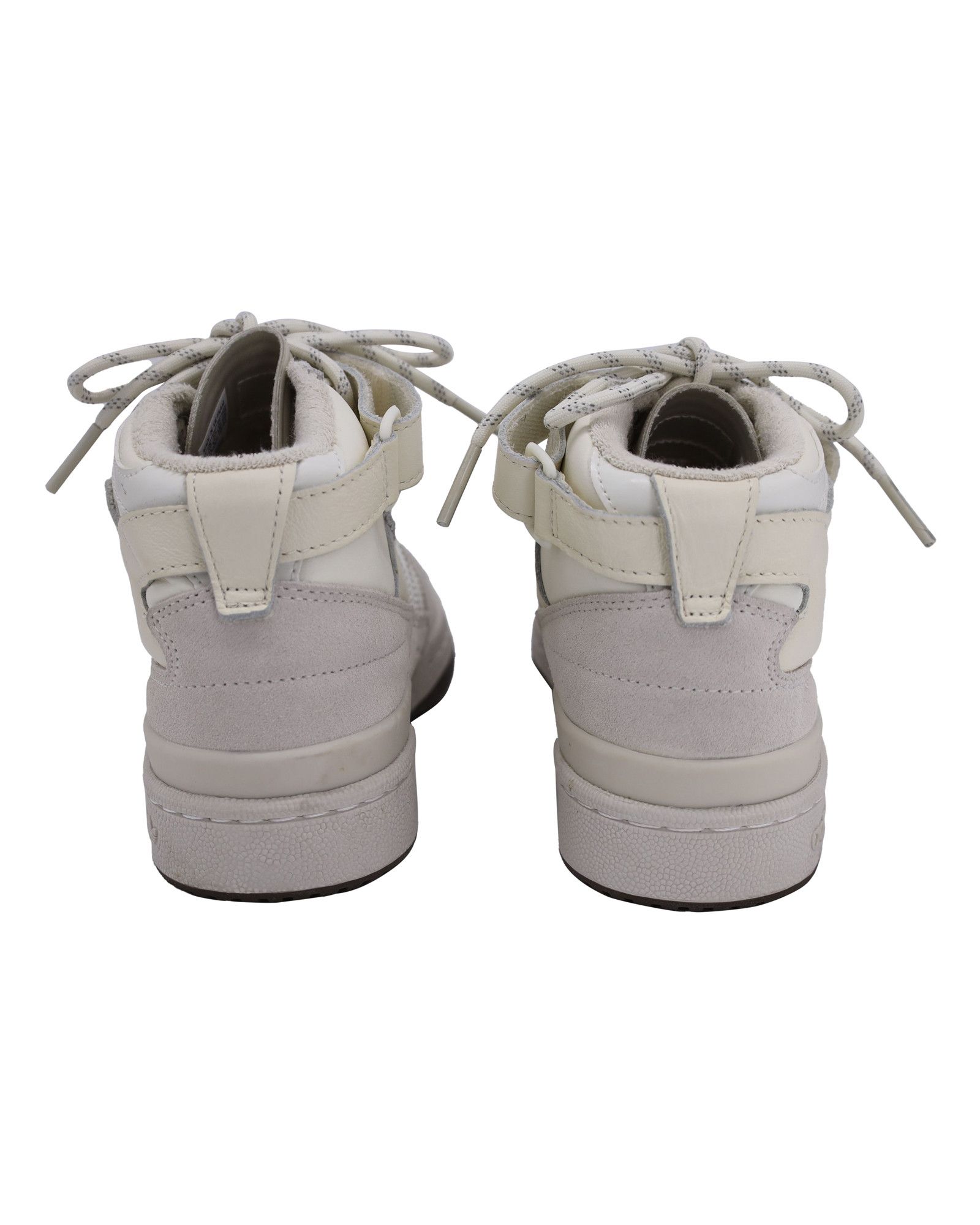Adidas Adidas x Ivy Park Forum Mid 'Icy Park' Sneakers in Cream Lea Size US 6 / IT 36 - 6 Thumbnail