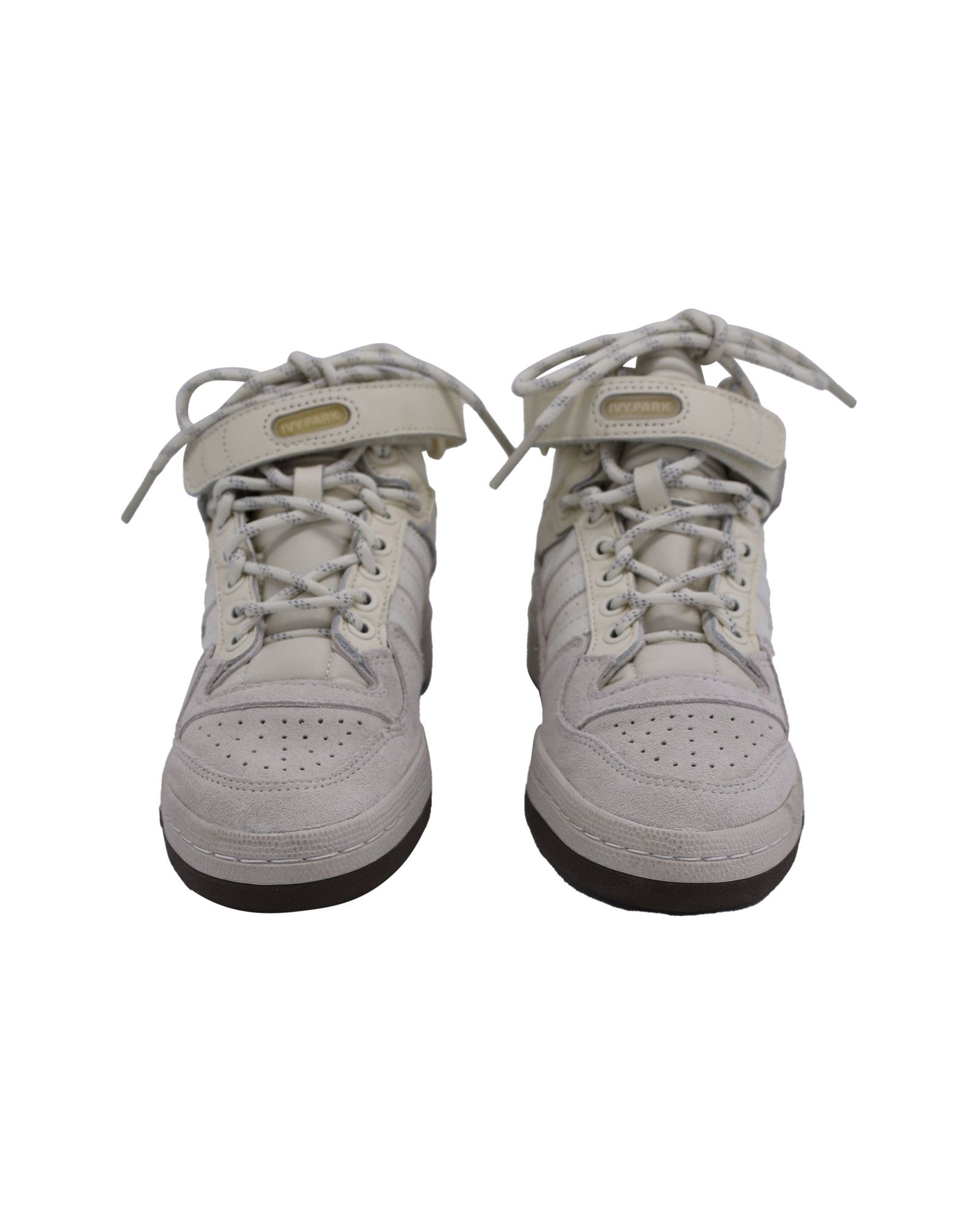 Adidas Adidas x Ivy Park Forum Mid 'Icy Park' Sneakers in Cream Lea Size US 6 / IT 36 - 5 Thumbnail