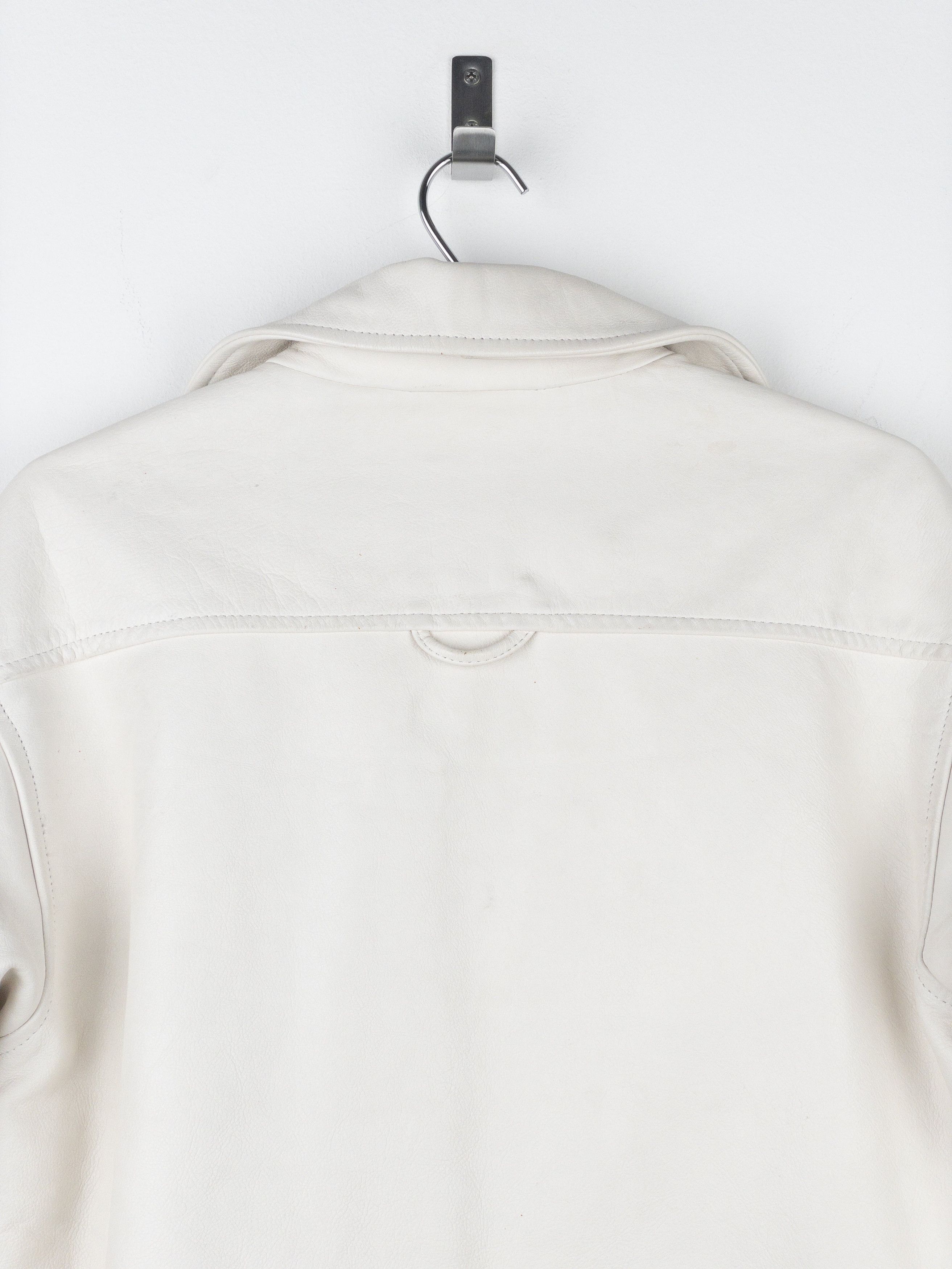 Maison Margiela x H&M SS12 Padded Leather Overshirt Jacket Coats Size US XS / EU 42 / 0 - 10 Thumbnail