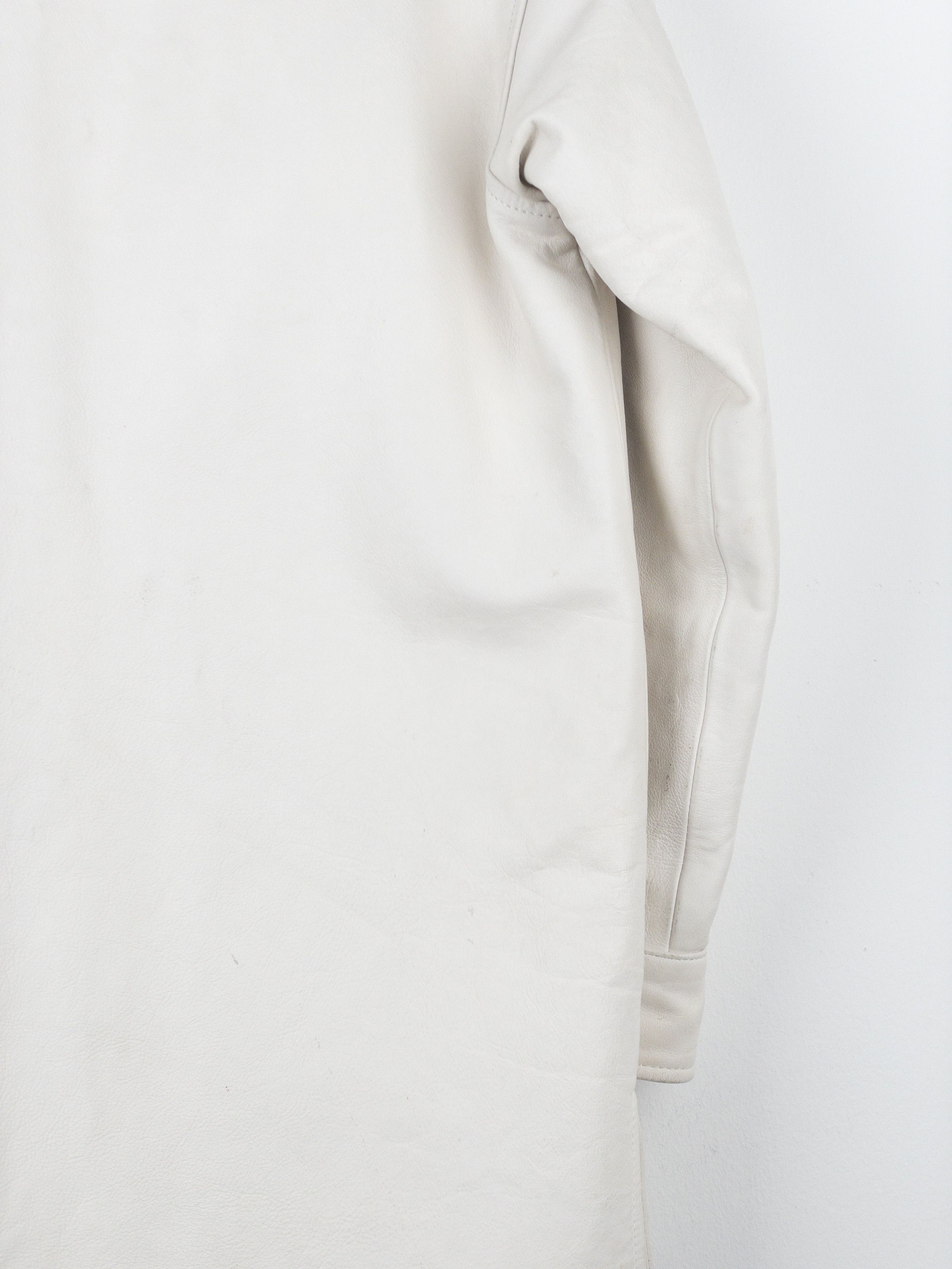 Maison Margiela x H&M SS12 Padded Leather Overshirt Jacket Coats Size US XS / EU 42 / 0 - 15 Thumbnail