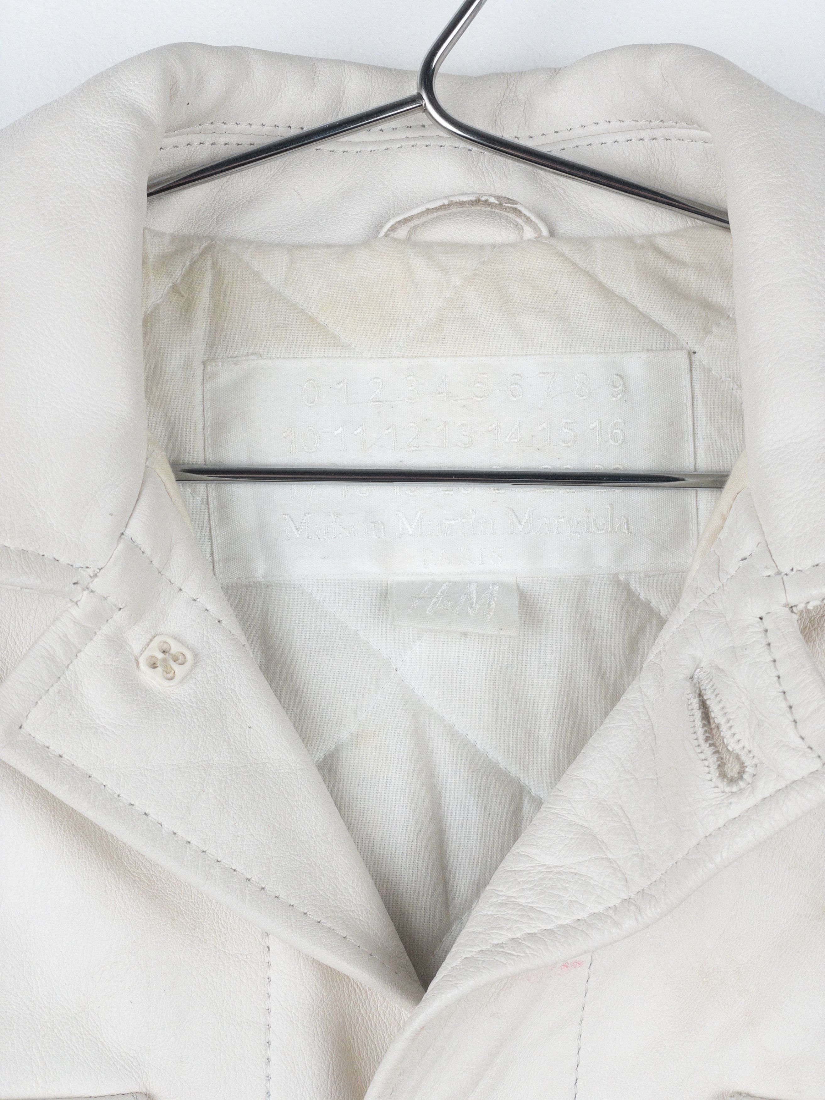 Maison Margiela x H&M SS12 Padded Leather Overshirt Jacket Coats Size US XS / EU 42 / 0 - 13 Thumbnail
