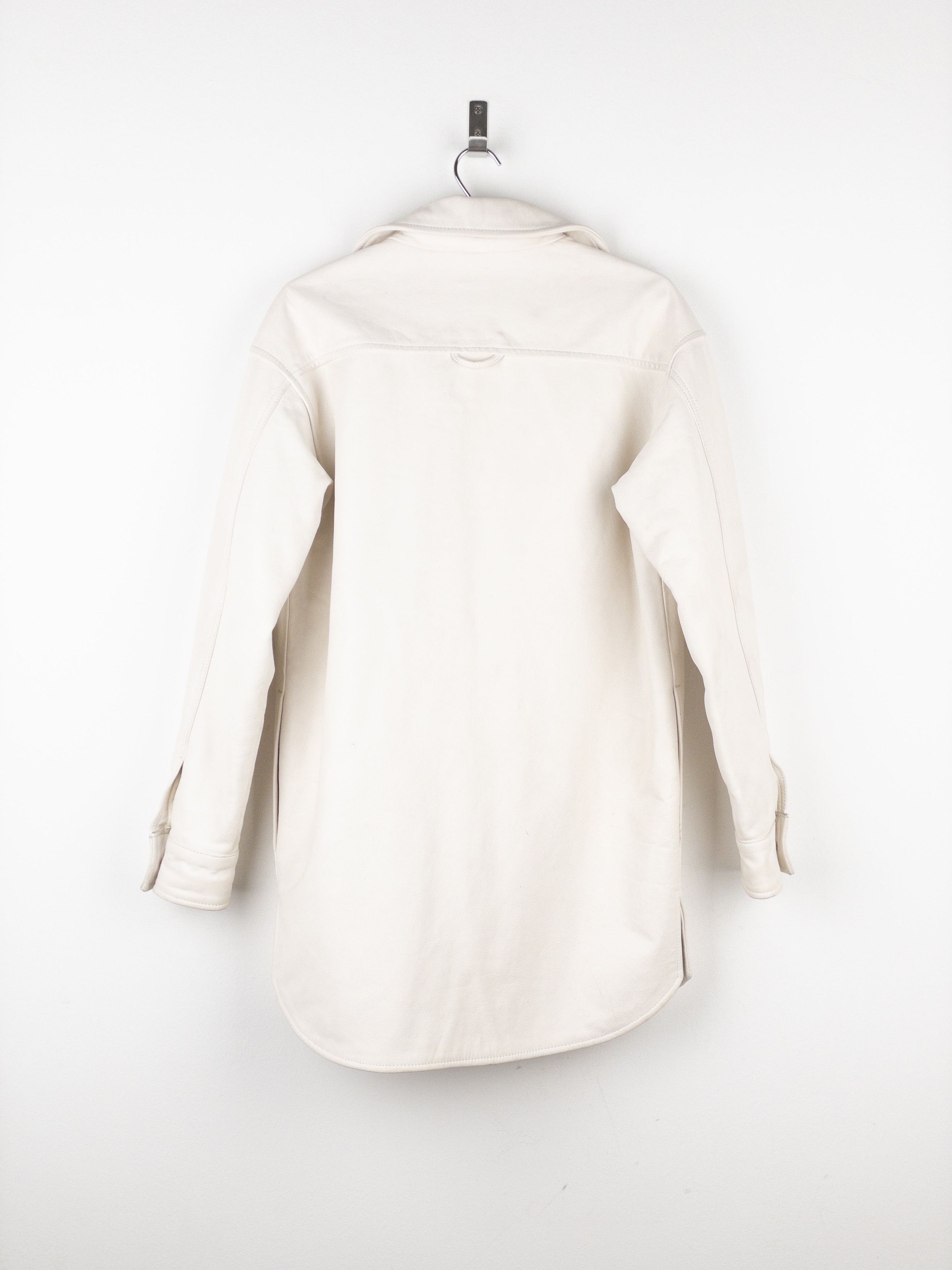 Maison Margiela x H&M SS12 Padded Leather Overshirt Jacket Coats Size US XS / EU 42 / 0 - 2 Thumbnail