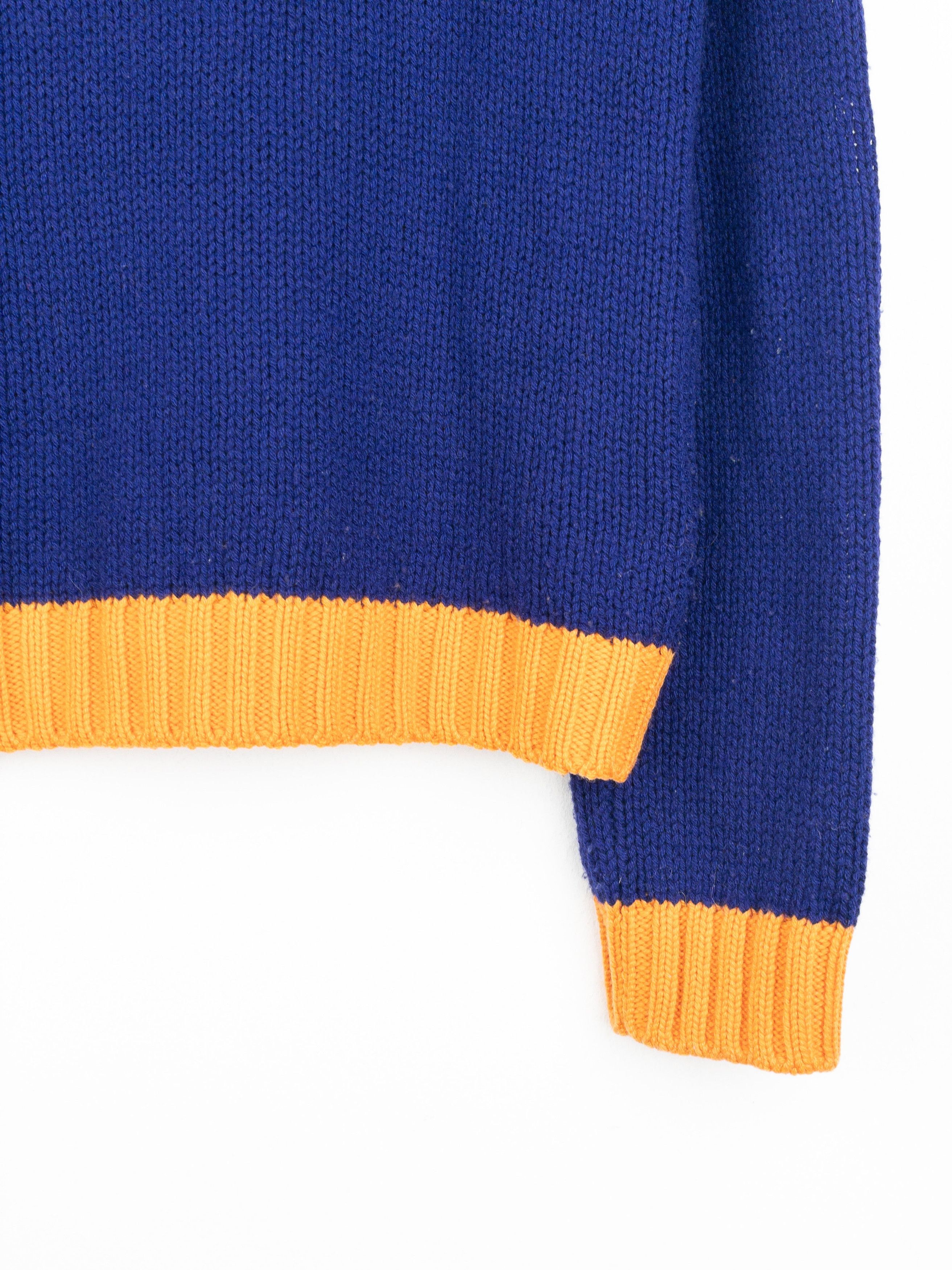 Prada AW18 Graphic Race Logo Knit Sweater Size M / US 6-8 / IT 42-44 - 6 Thumbnail