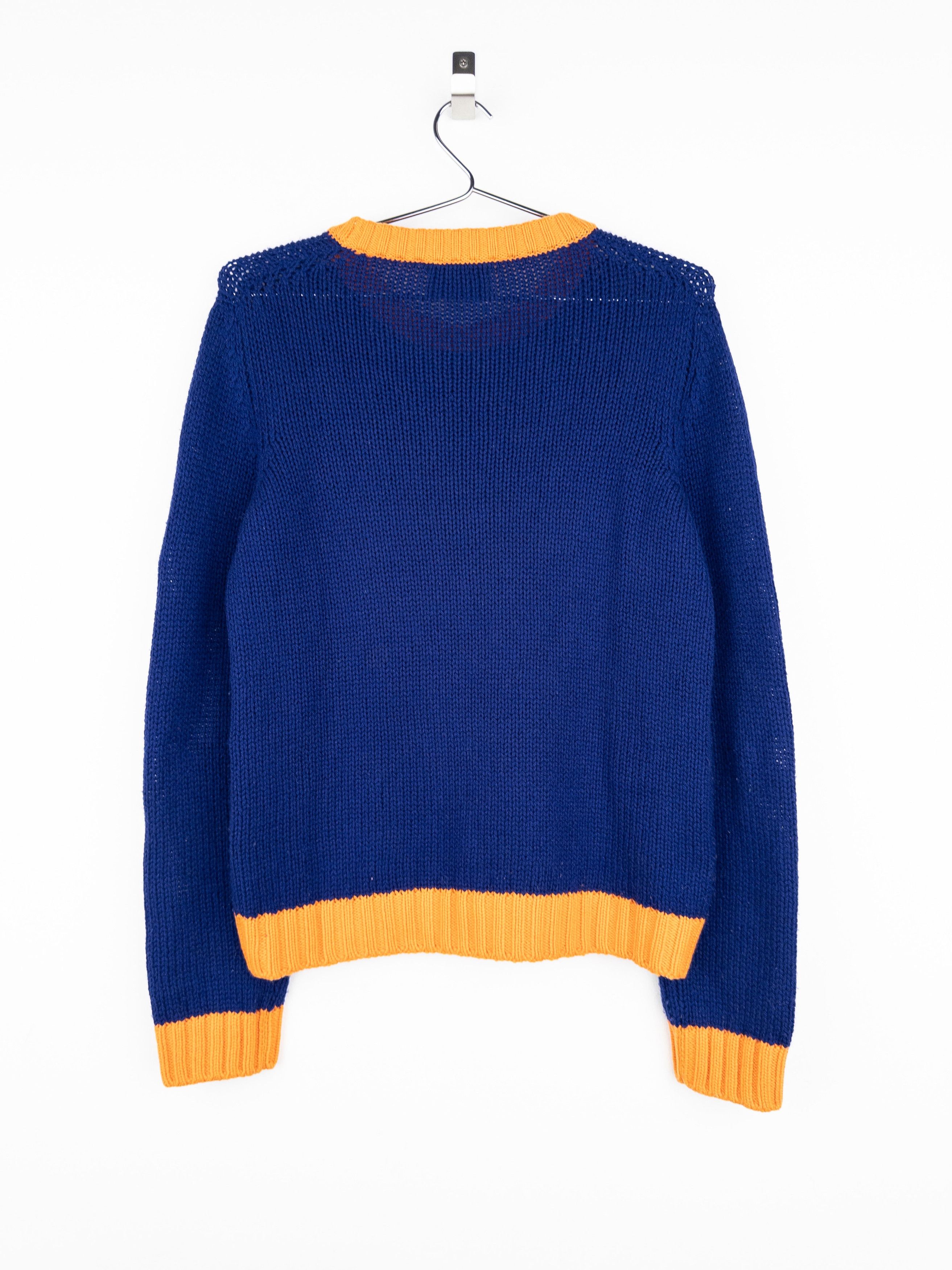 Prada AW18 Graphic Race Logo Knit Sweater Size M / US 6-8 / IT 42-44 - 2 Thumbnail