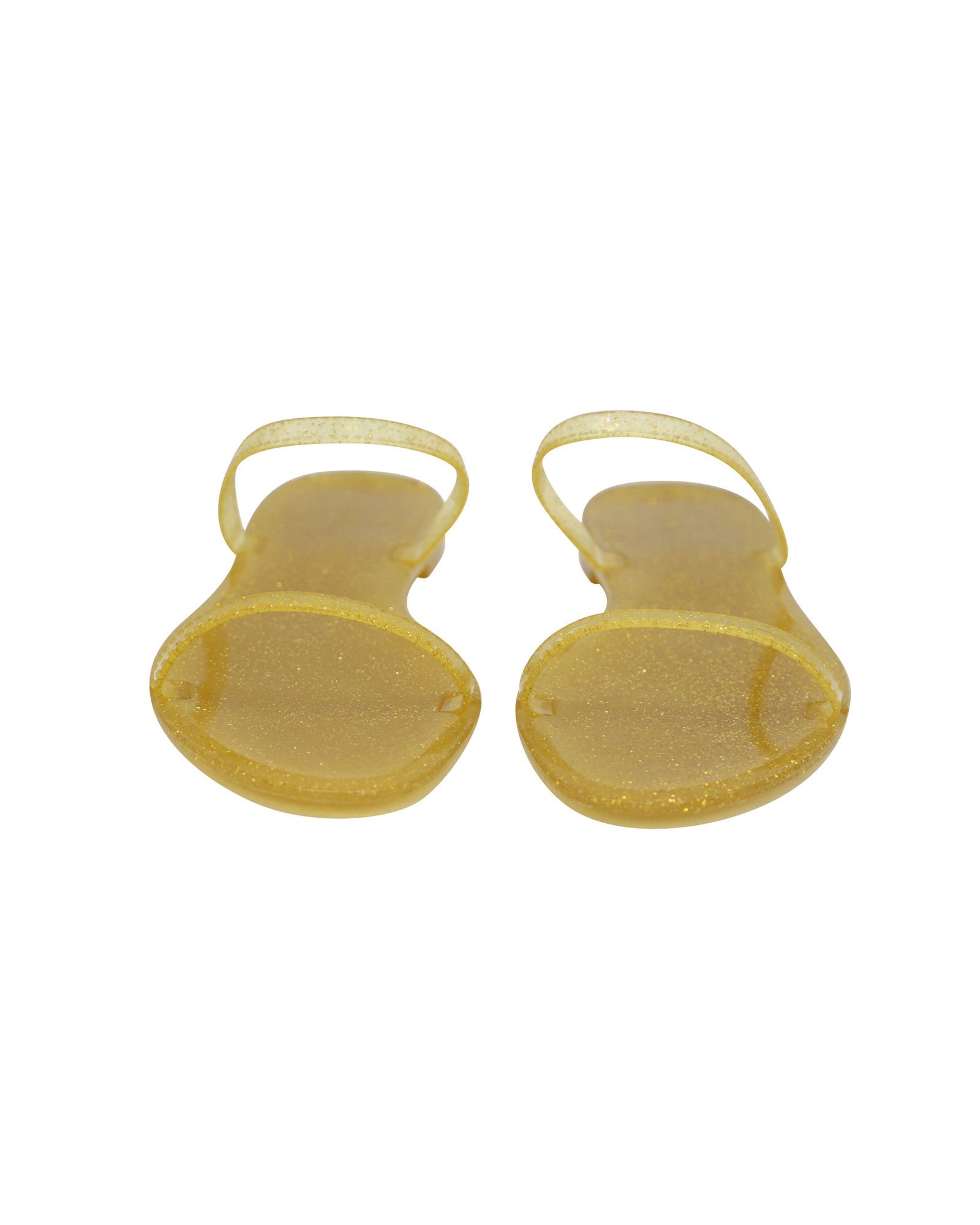 Stuart Weitzman Stuart Weitzman Sawyer Jelly Sandals in Yellow Rubber Size US 7.5 / IT 37.5 - 3 Thumbnail