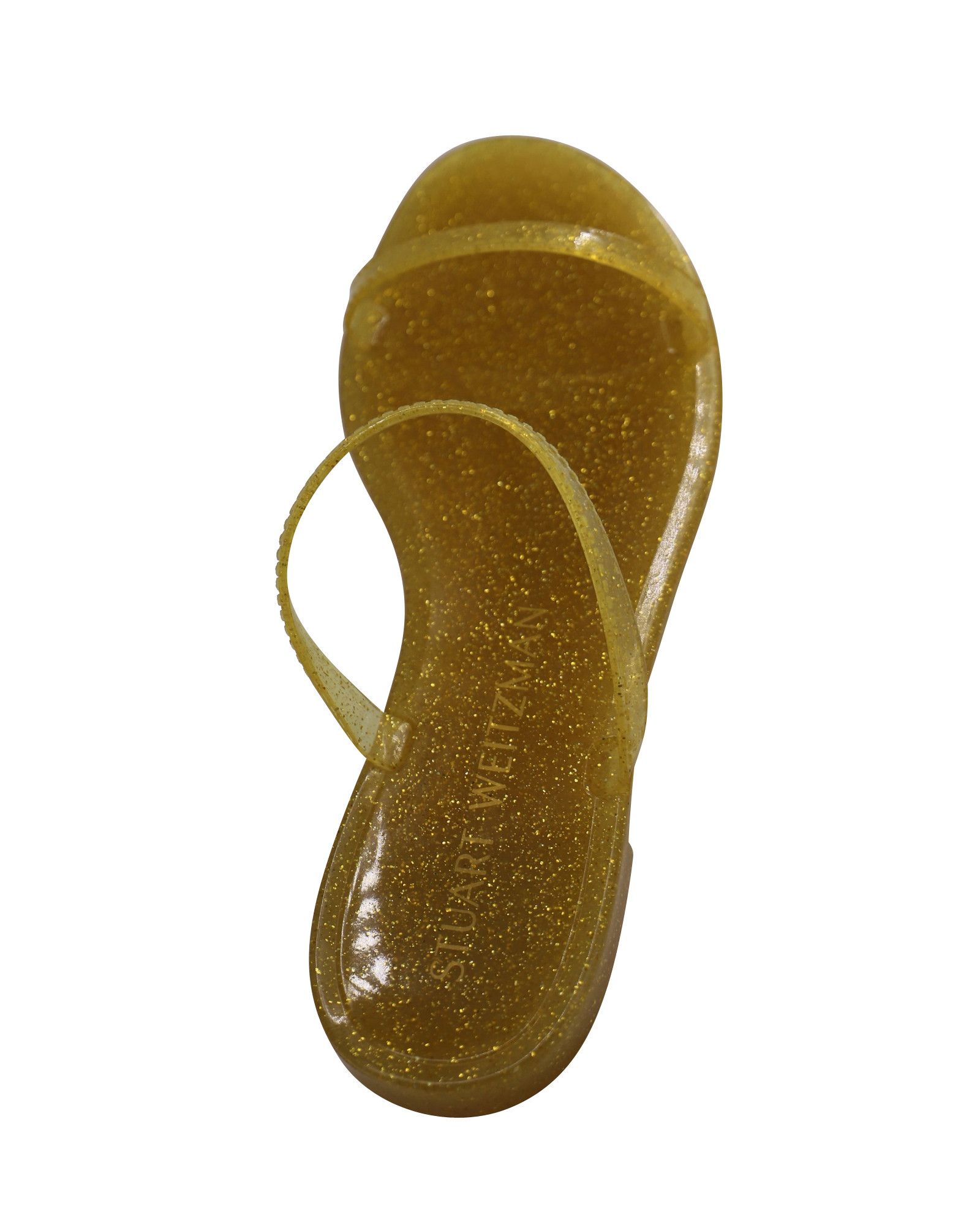 Stuart Weitzman Stuart Weitzman Sawyer Jelly Sandals in Yellow Rubber Size US 7.5 / IT 37.5 - 8 Thumbnail