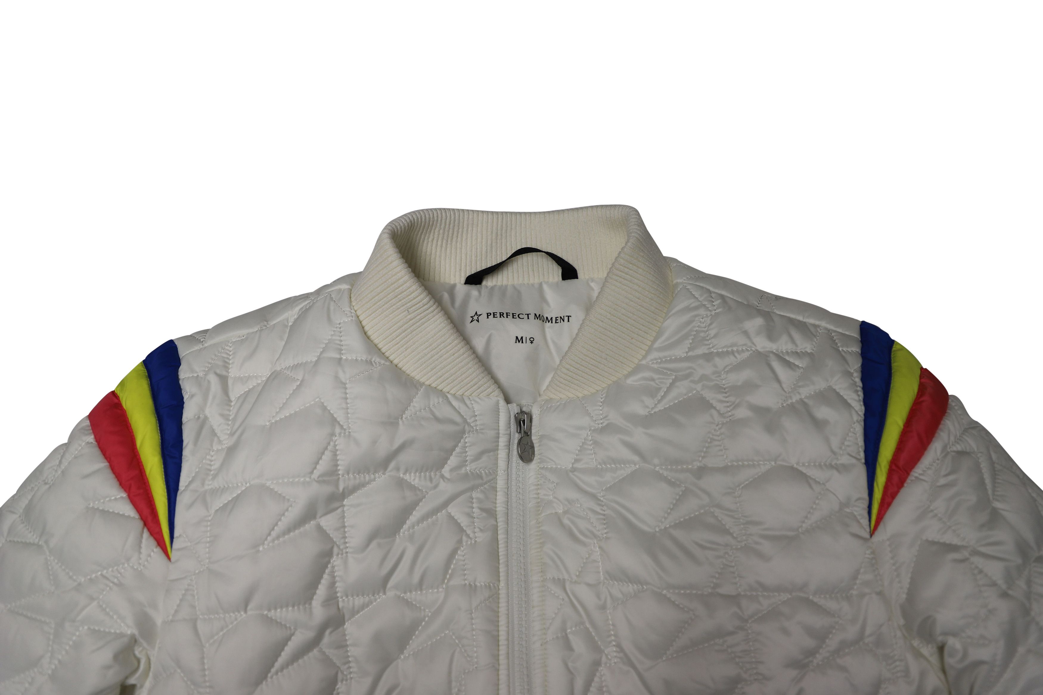 Perfect Moment Perfect Moment Quilted Jacket in White Polyester Size XS / US 0-2 / IT 36-38 - 6 Thumbnail