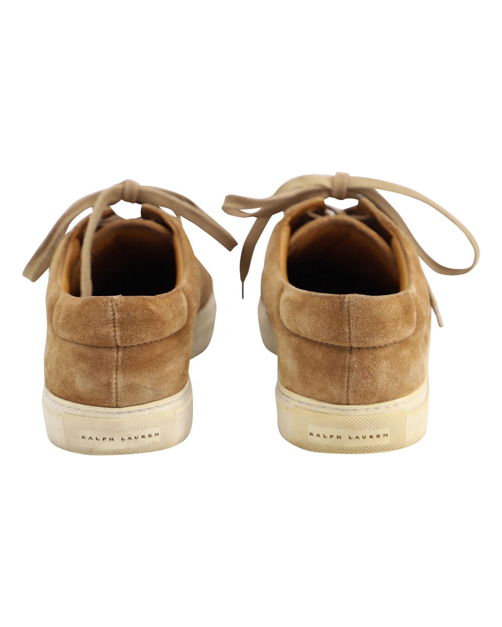 Ralph Lauren Ralph Lauren Lace-Up Sneakers in Brown Suede Size US 9.5 / IT 39.5 - 4 Thumbnail