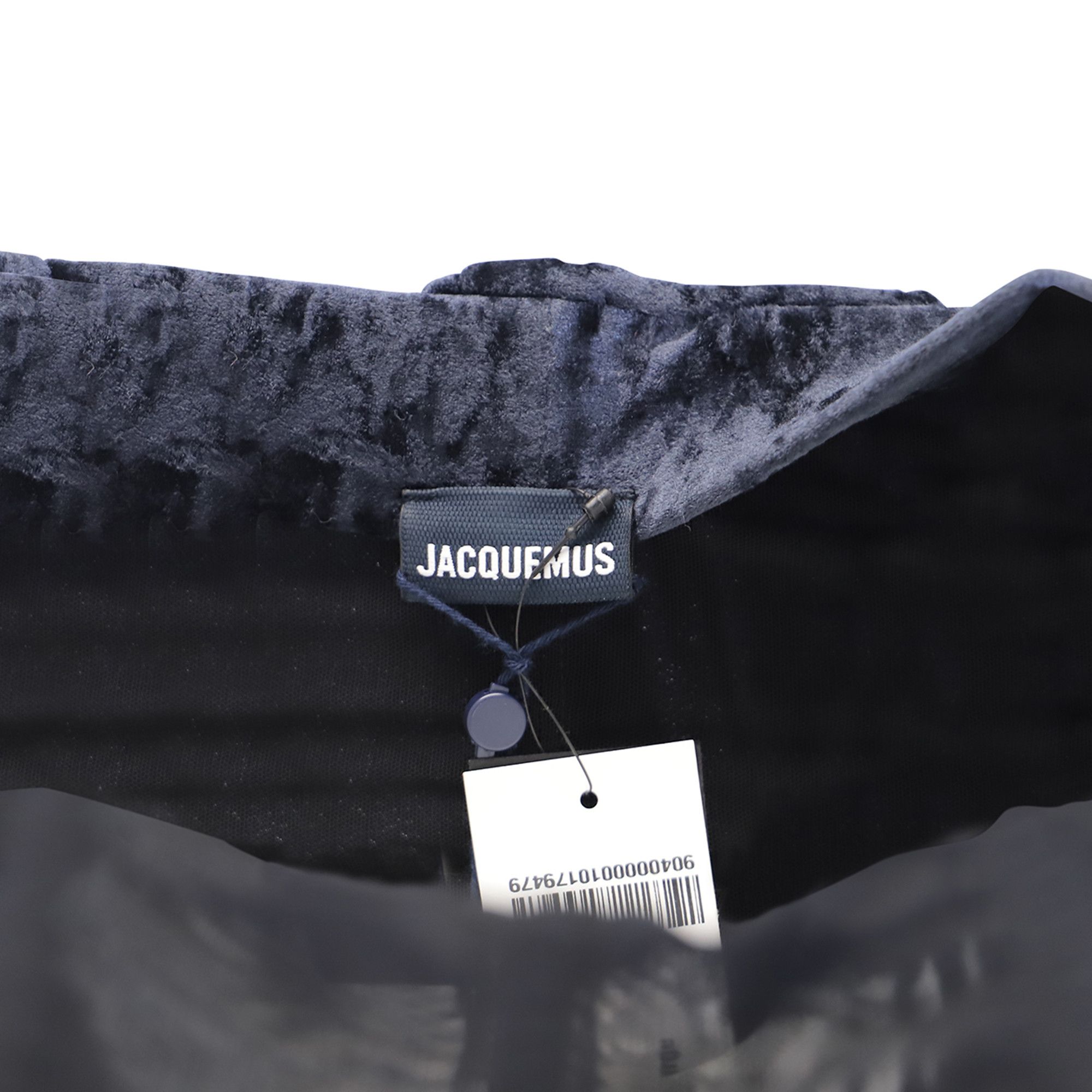 Jacquemus Jacquemus La robe Velours LE CHOUCHOU Long Asymetric Draped Size L / US 10 / IT 46 - 4 Thumbnail
