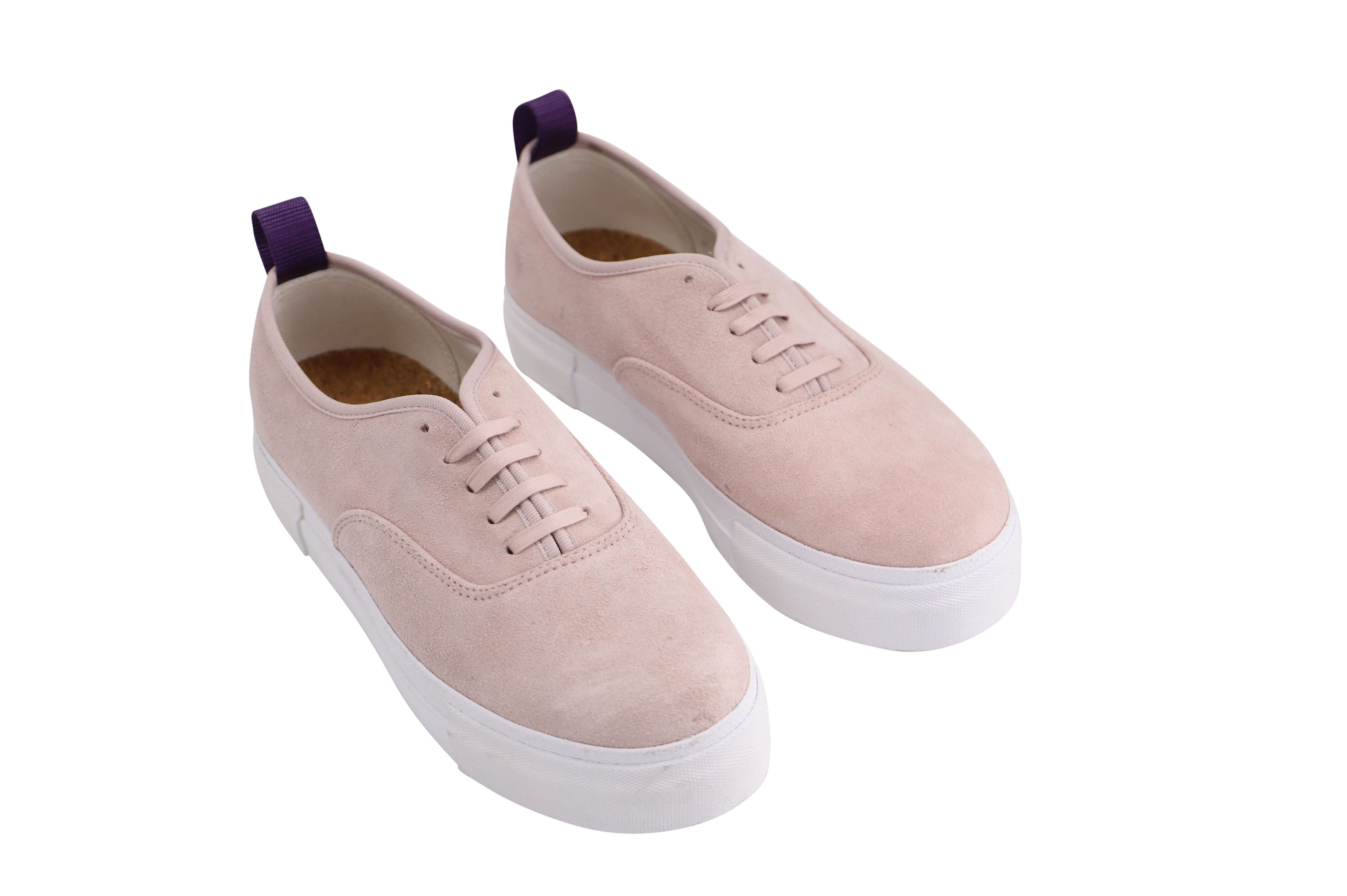 Eytys Eytys Mother Sneakers in Pink Suede Size US 10 / IT 40 - 3 Thumbnail