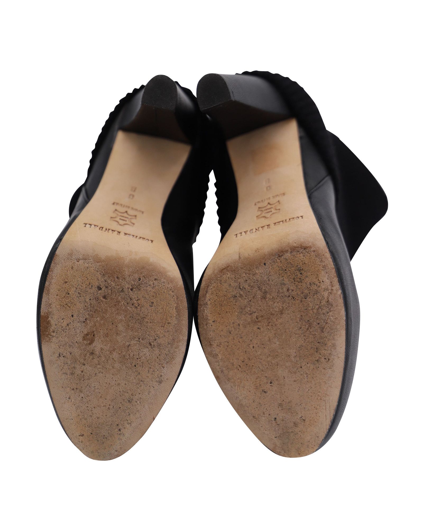 Loeffler Randall Loeffler Randall Wendy Sock Boots in Black Leather Size US 6 / IT 36 - 4 Thumbnail